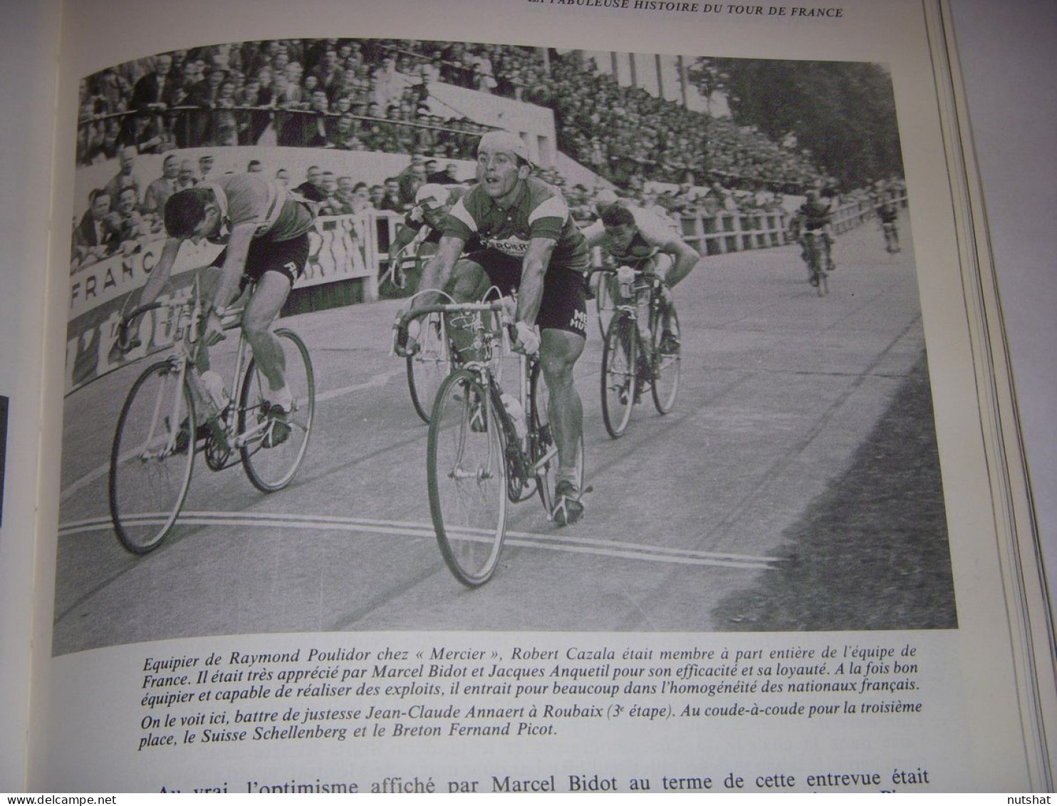 CYCLISME COUPURE LIVRE T473 TdF1959 VELODROME ROUBAIX Robert CAZALA ANNAERT      - Sport