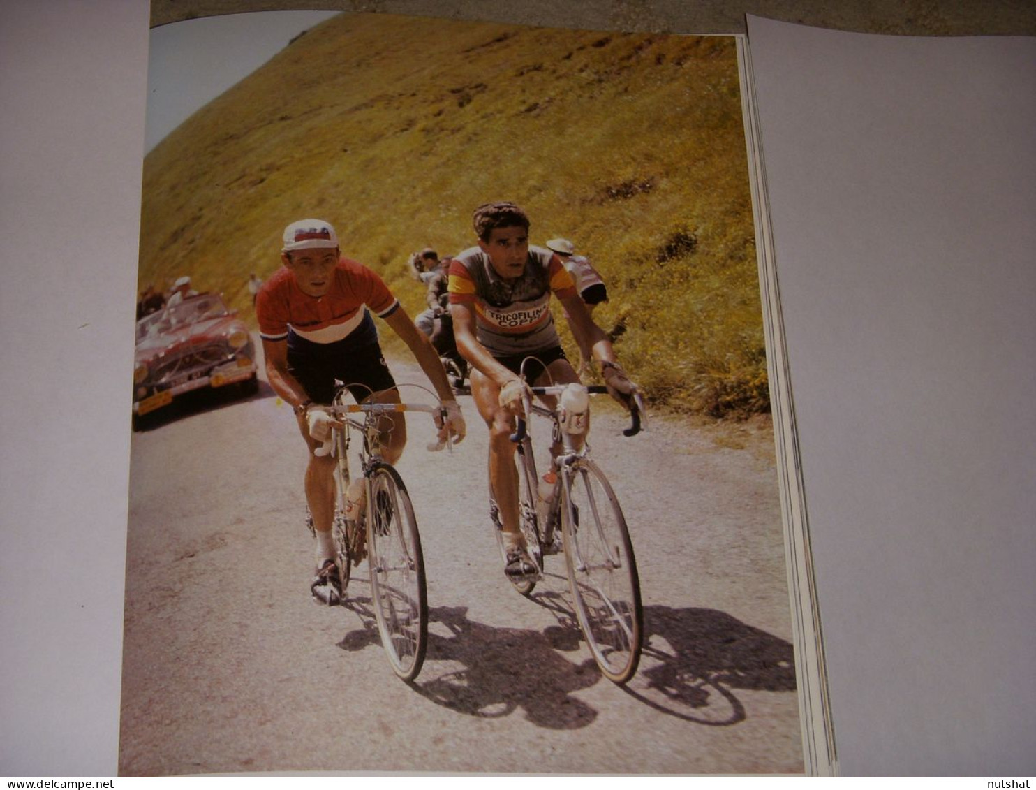 CYCLISME COUPURE LIVRE T480A COULEUR TdF1959 Charly GAUL Federico BAHAMONTES     - Sport