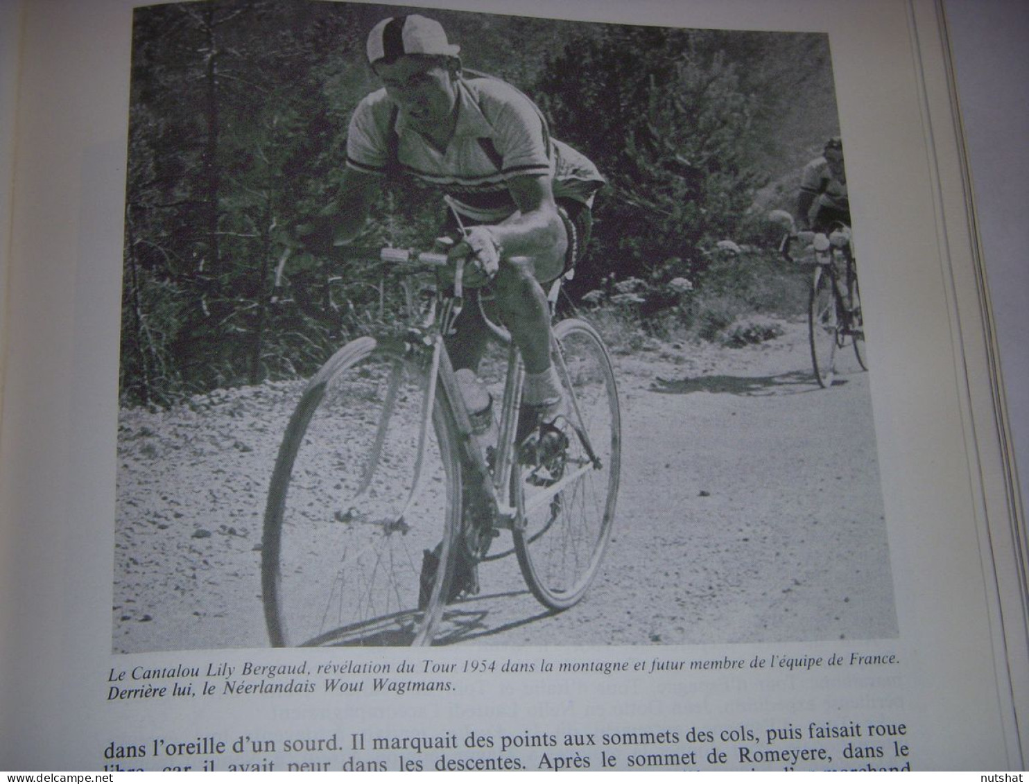 CYCLISME COUPURE LIVRE T427 TdF1954 Lily BERGAUD Wout WAGTMANS                   - Sport