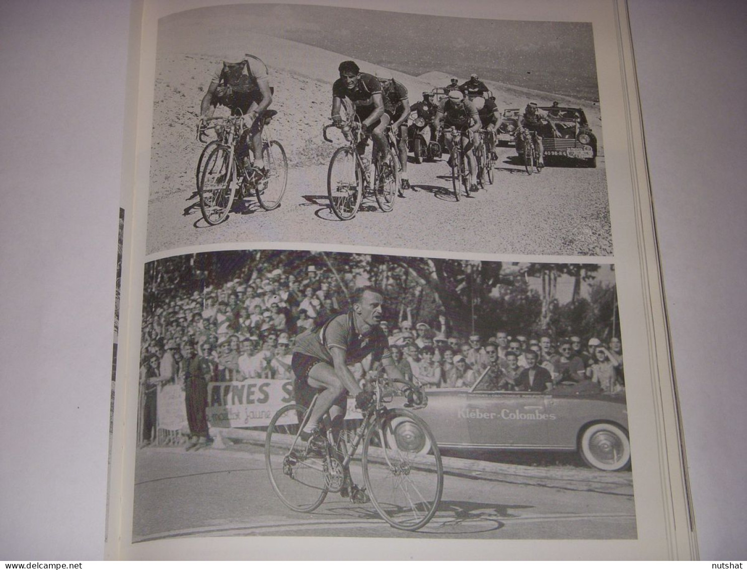 CYCLISME COUPURE LIVRE T405 TdF1952 MONT VENTOUX 2 PHOTOS COPPI GEMINIANI ROBIC  - Sport
