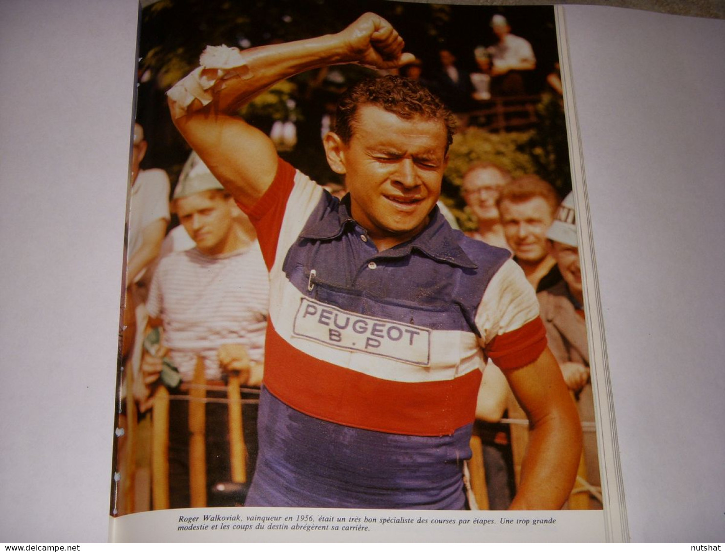 CYCLISME COUPURE LIVRE T400D COULEUR TdF1958 Louison BOBET Raphaël GEMINIANI     - Sport