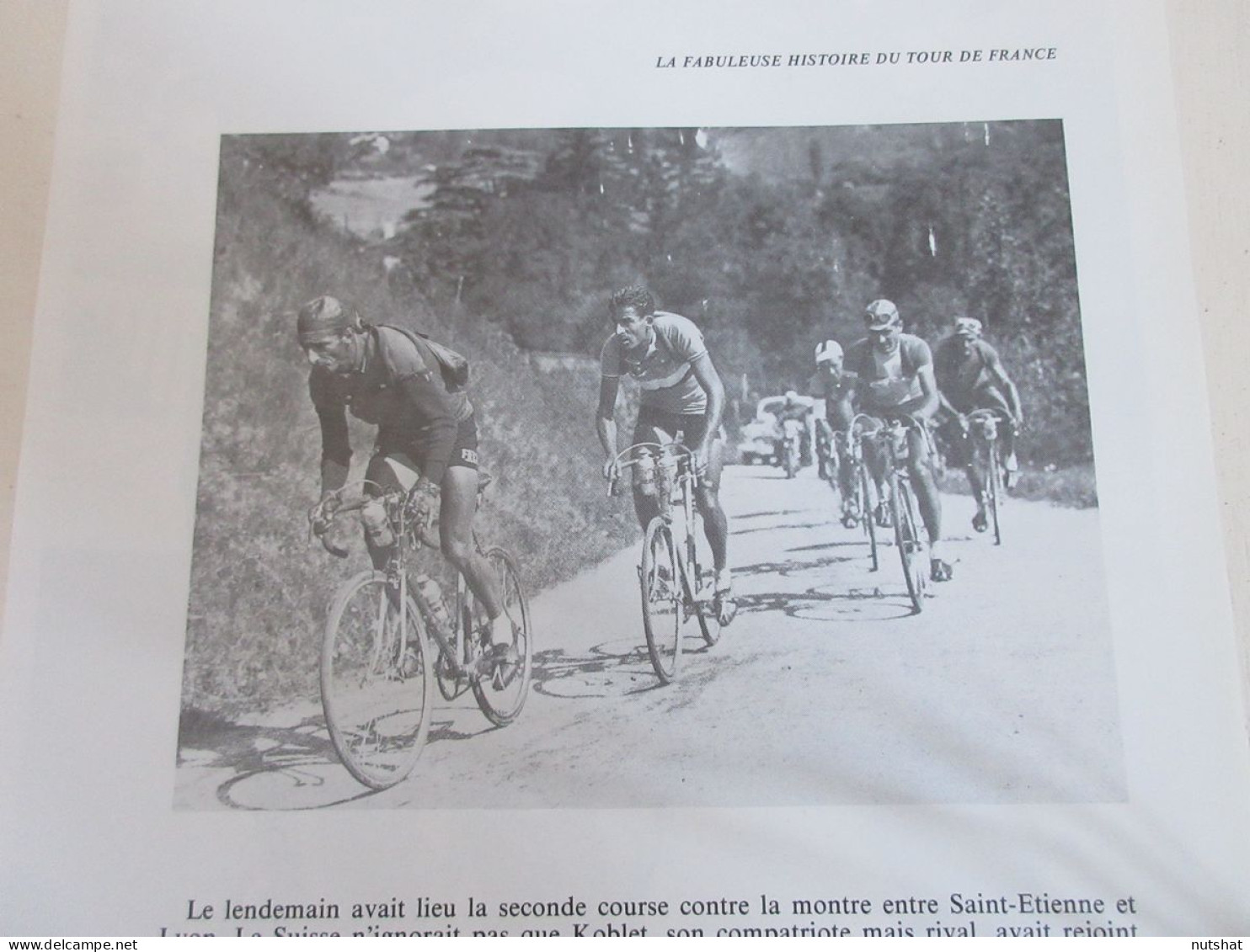 CYCLISME COUPURE LIVRE T385 TdF1950 COL De La REPUBLIQUE KUBLER GEMINIANI        - Sport