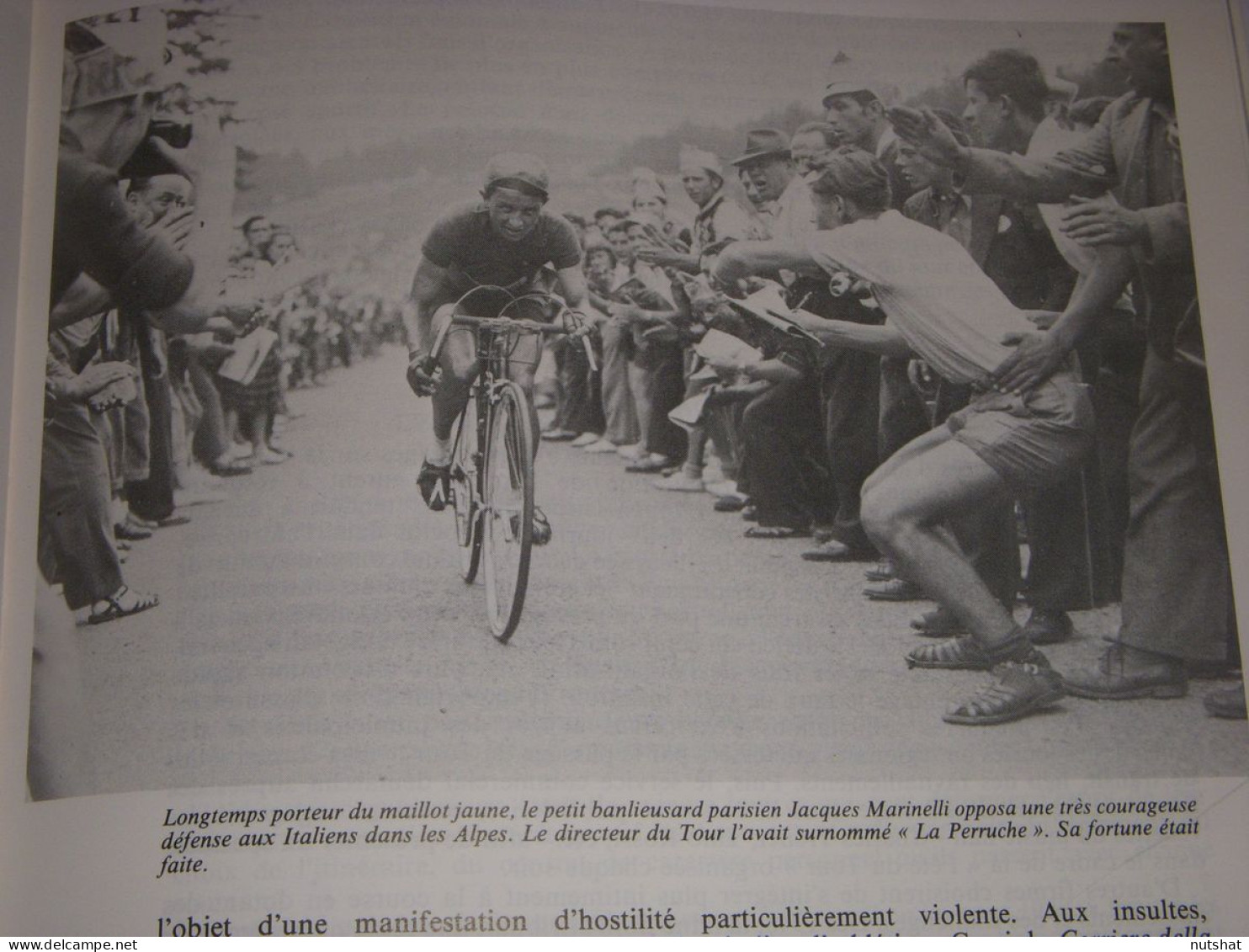 CYCLISME COUPURE LIVRE T375 TdF1949 Jacques MARINELLI                            - Sport