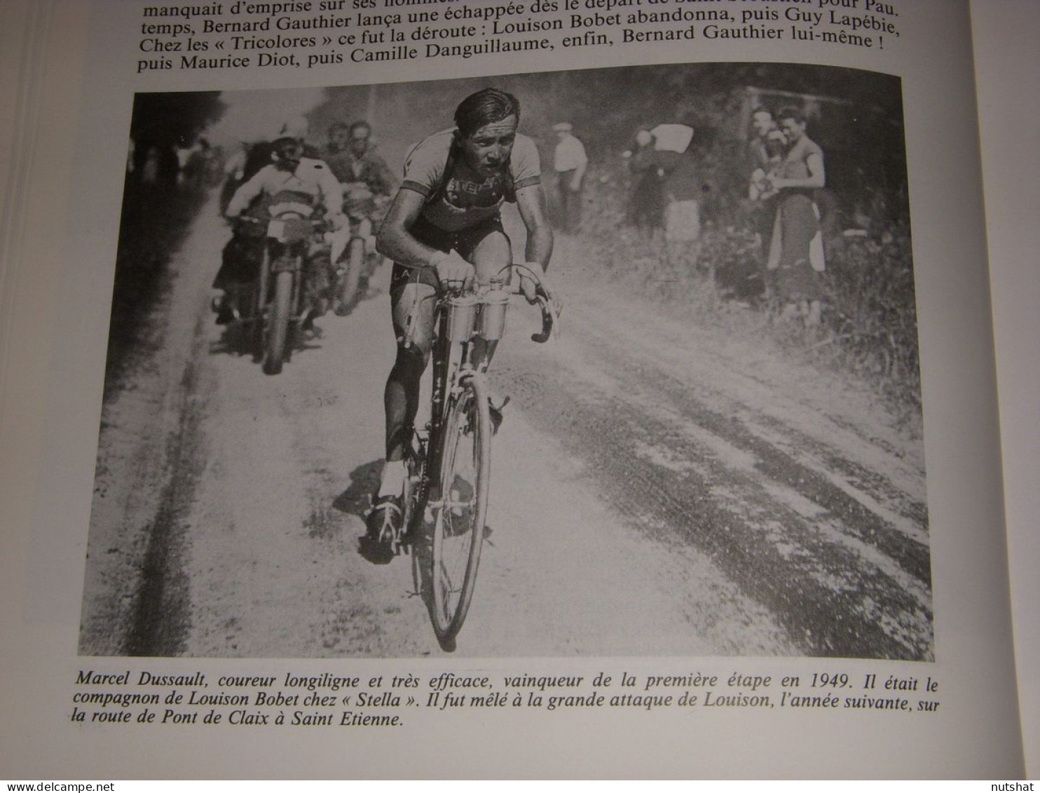 CYCLISME COUPURE LIVRE T370 TdF1949 Marcel DUSSAULT                              - Sport