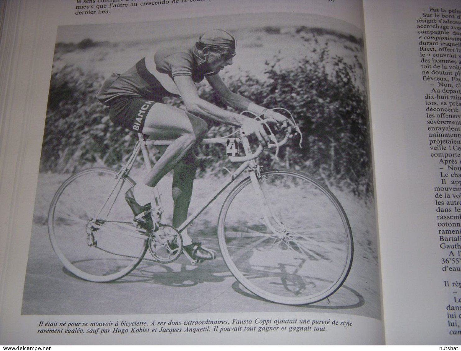 CYCLISME COUPURE LIVRE T368 TdF1949 La PURETE Du STYLE Fausto COPPI              - Sport