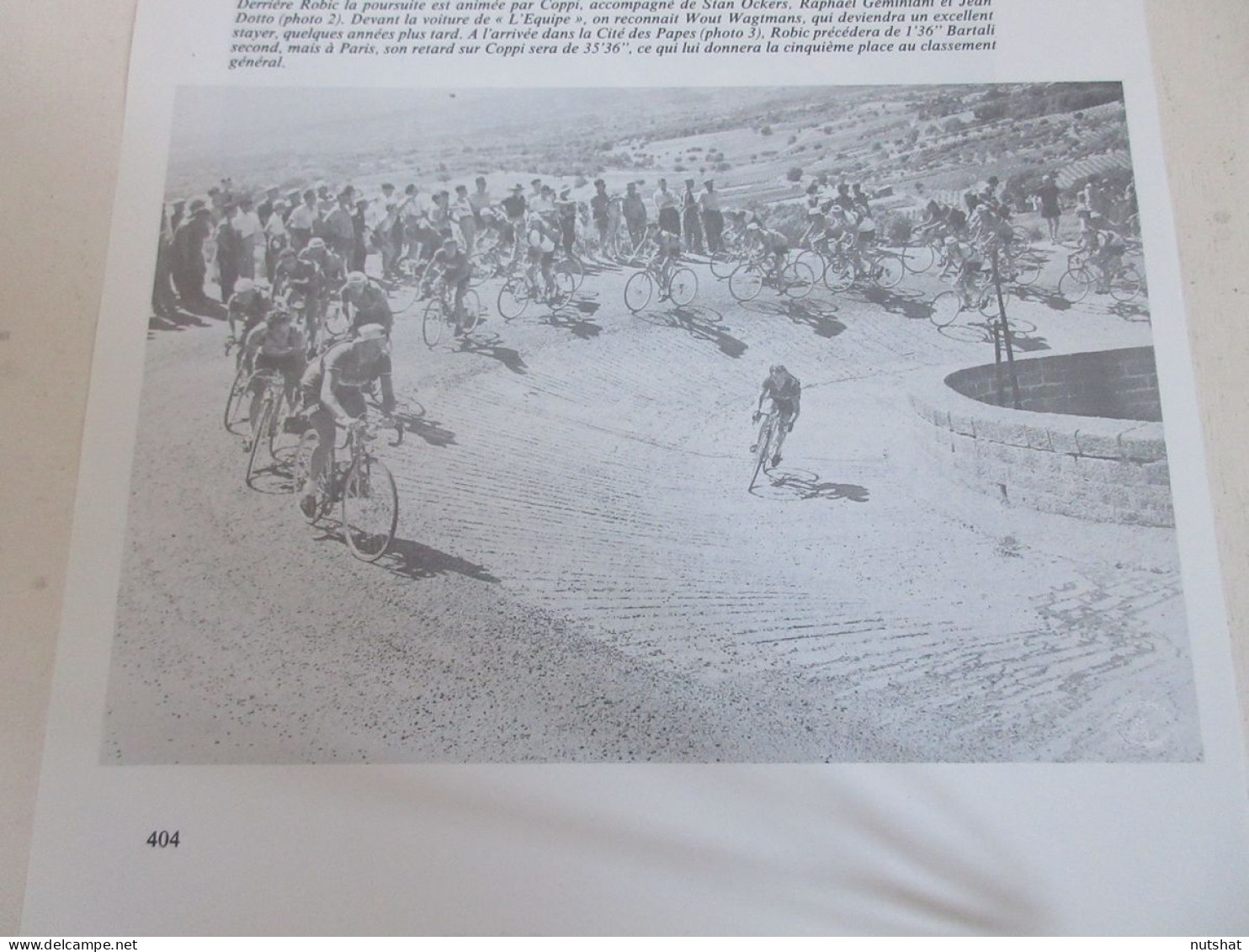 CYCLISME COUPURE LIVRE T404 TdF1952 MONT VENTOUX ROBIC De GRIBALDY               - Sport