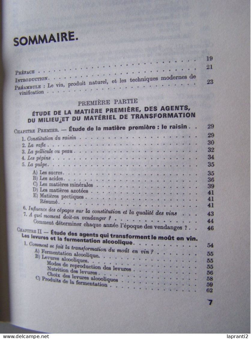 MANUEL PRATIQUE DE VINIFICATION ET DE CONSERVATION DES VINS. - Sonstige & Ohne Zuordnung