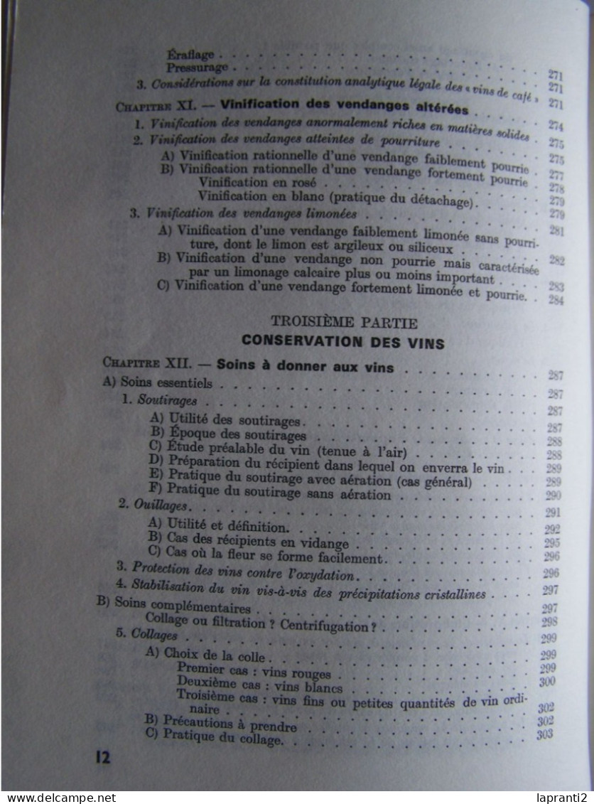 MANUEL PRATIQUE DE VINIFICATION ET DE CONSERVATION DES VINS.