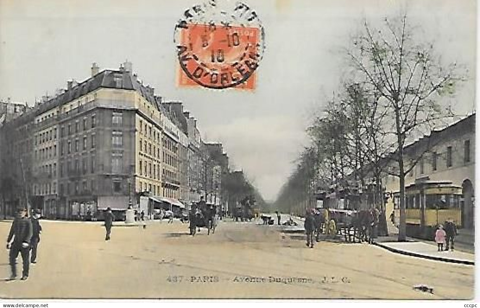 CPA Paris Avenue Duquesne - Paris (07)