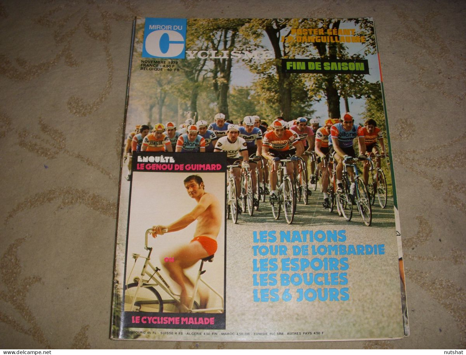 MIROIR Du CYCLISME 179 11.1973 TROPHEES PERNOD MERCKX THEVENET KETELEER ERNZER - Sport