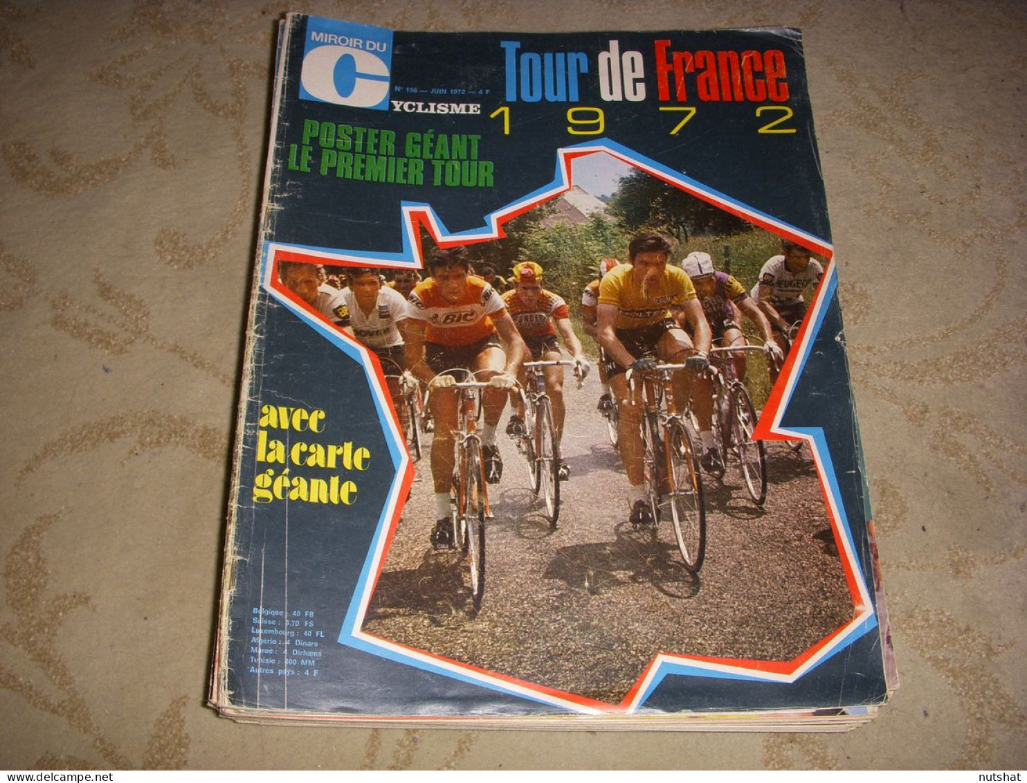 MIROIR Du CYCLISME 156 06.1972 GUIDE DU TOUR MERCKX OCANA RETRO TOUR 63 POULIDOR - Sport