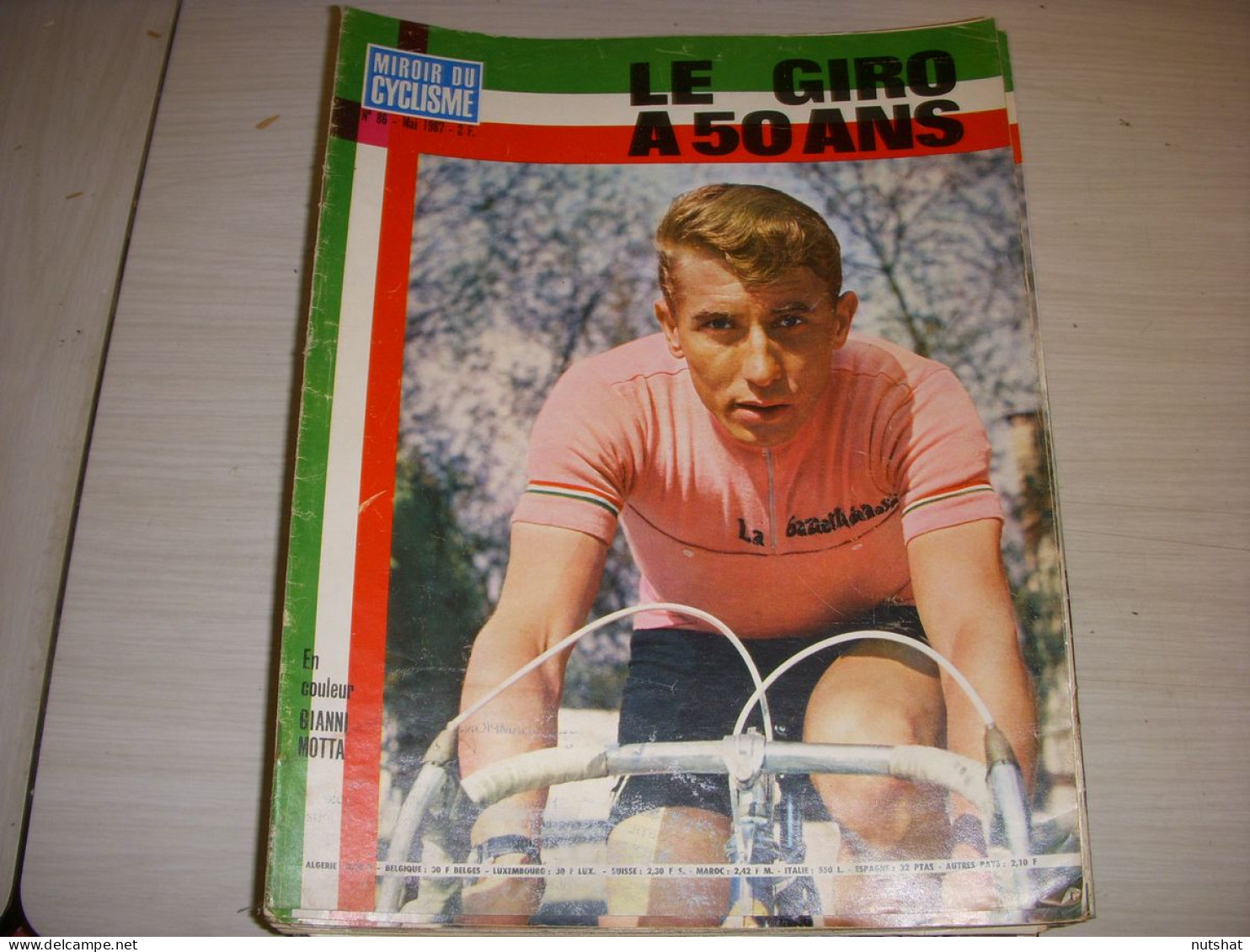MIROIR Du CYCLISME 086 05.1967 PALMARES Des 50 ANS Du GIRO ANQUETIL MERCKX GUYOT - Sport