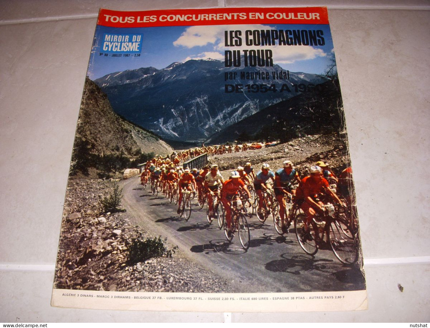 MIROIR Du CYCLISME 088 07.1967 TdF TOUS LES CONCURRENTS En COULEURS              - Sport