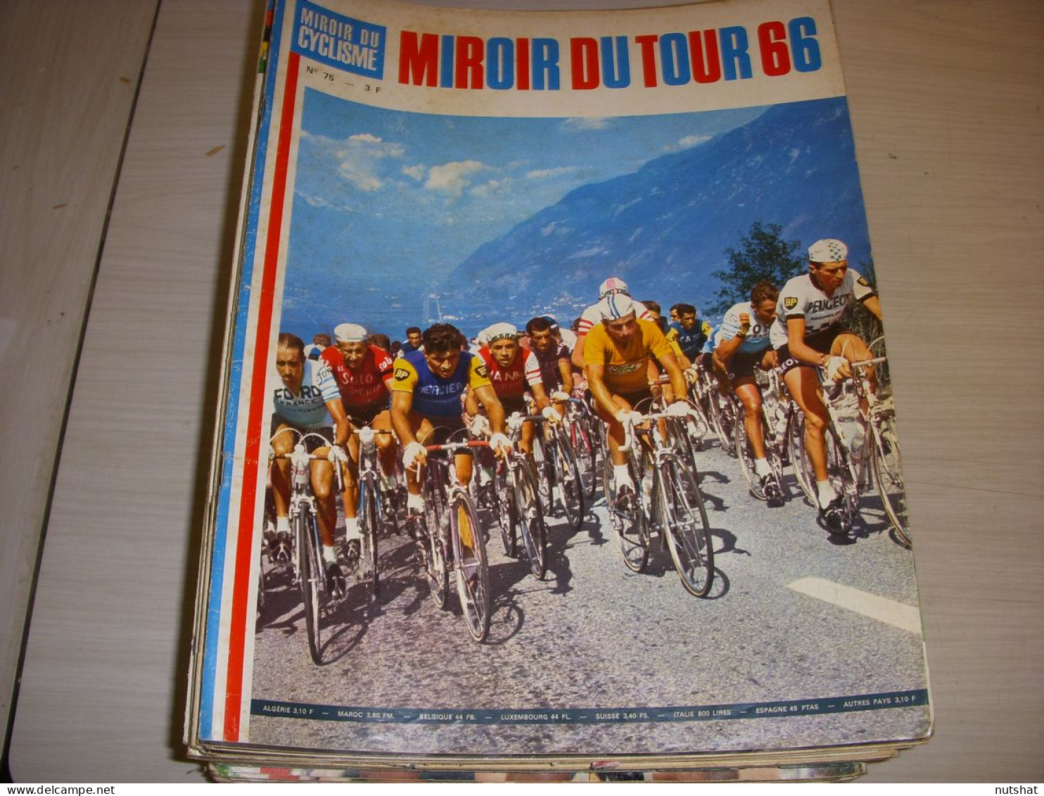 MIROIR Du CYCLISME 075 08.1966 MIROIR Du TOUR 1er AIMAR JANSSEN POULIDOR - Sport