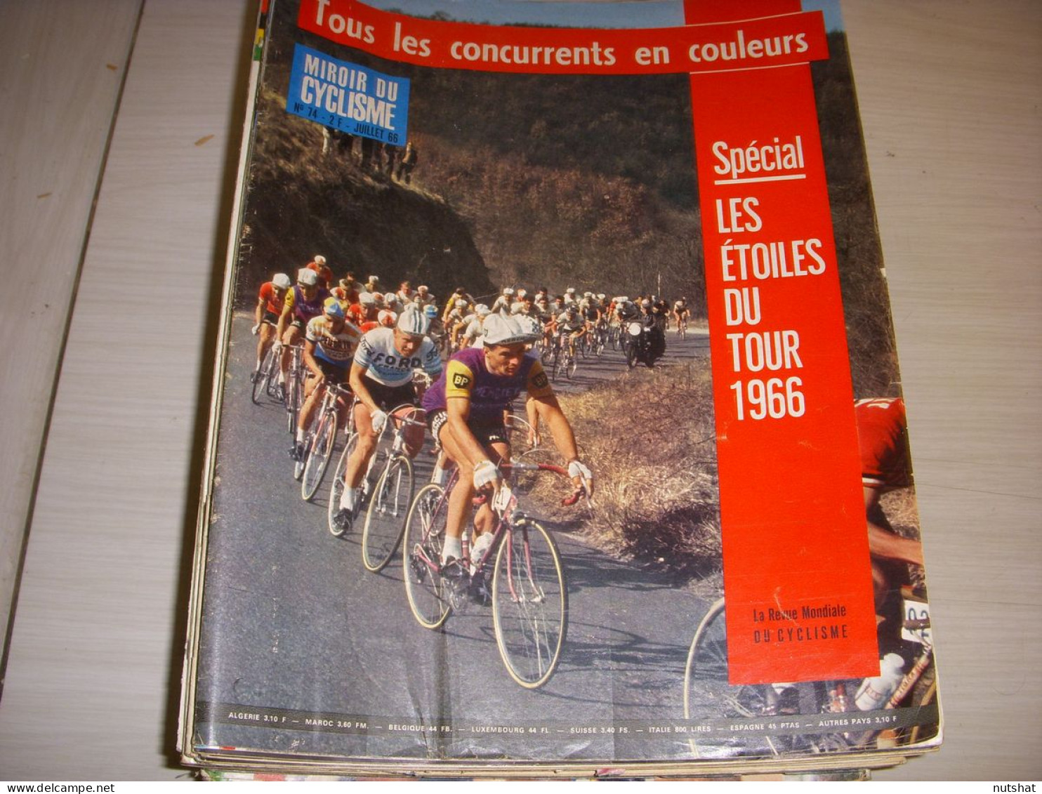 MIROIR Du CYCLISME 074 07.1966 TdF TOUS LES CONCURRENTS En COULEURS - Sport