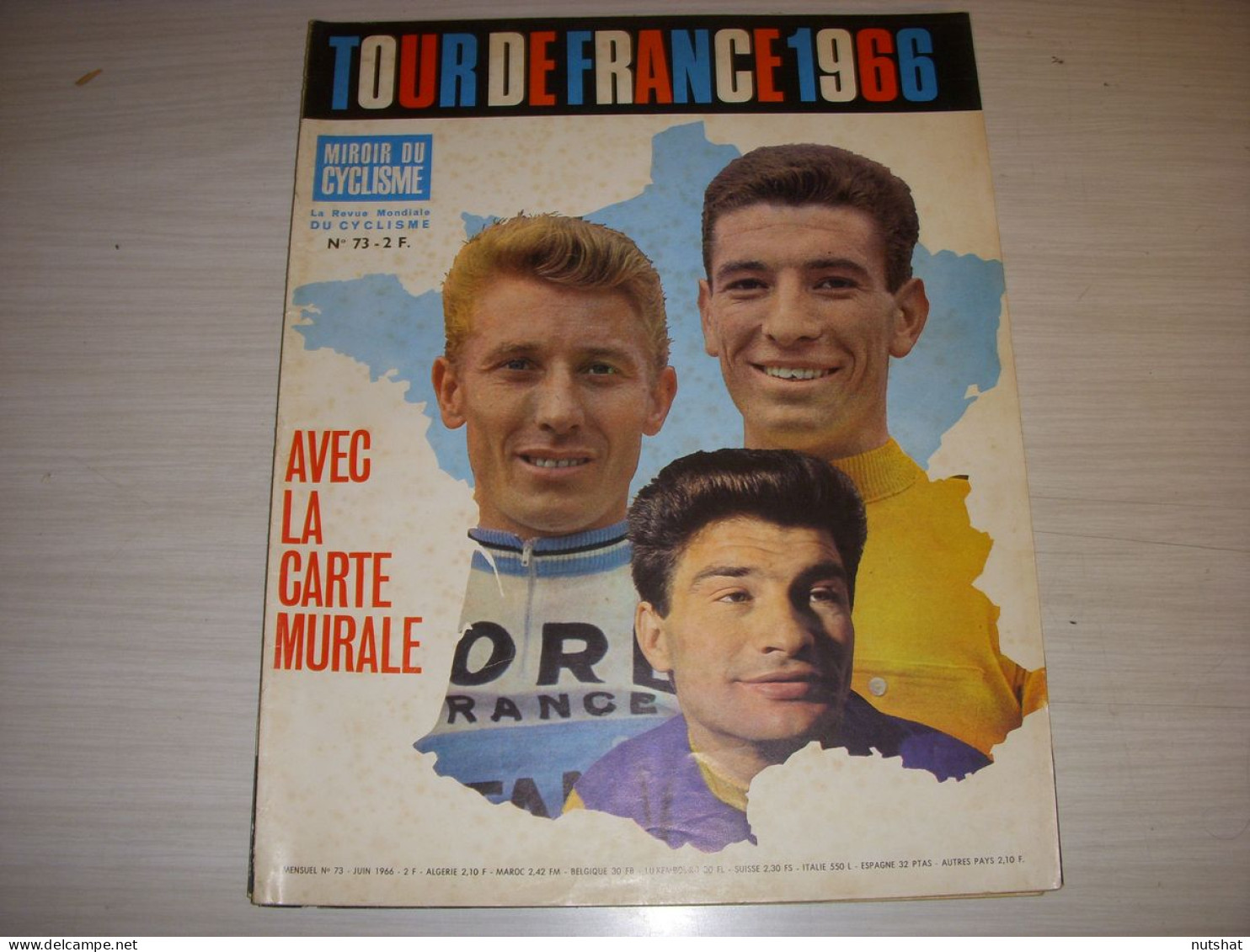 MIROIR Du CYCLISME 073 06.1966 AVANT TOUR De FRANCE ANQUETIL POULIDOR GIMONDI - Sport