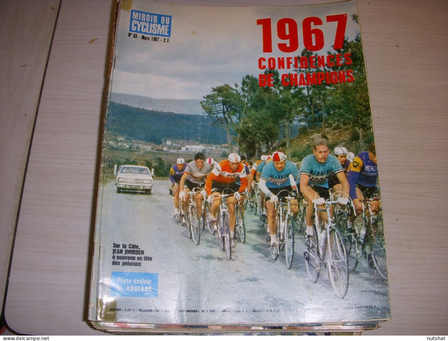 MIROIR Du CYCLISME 083 03.1967 ANGLADE AIMAR JOURDEN CHPT MDE CYCLO CROSS LONGO - Sport