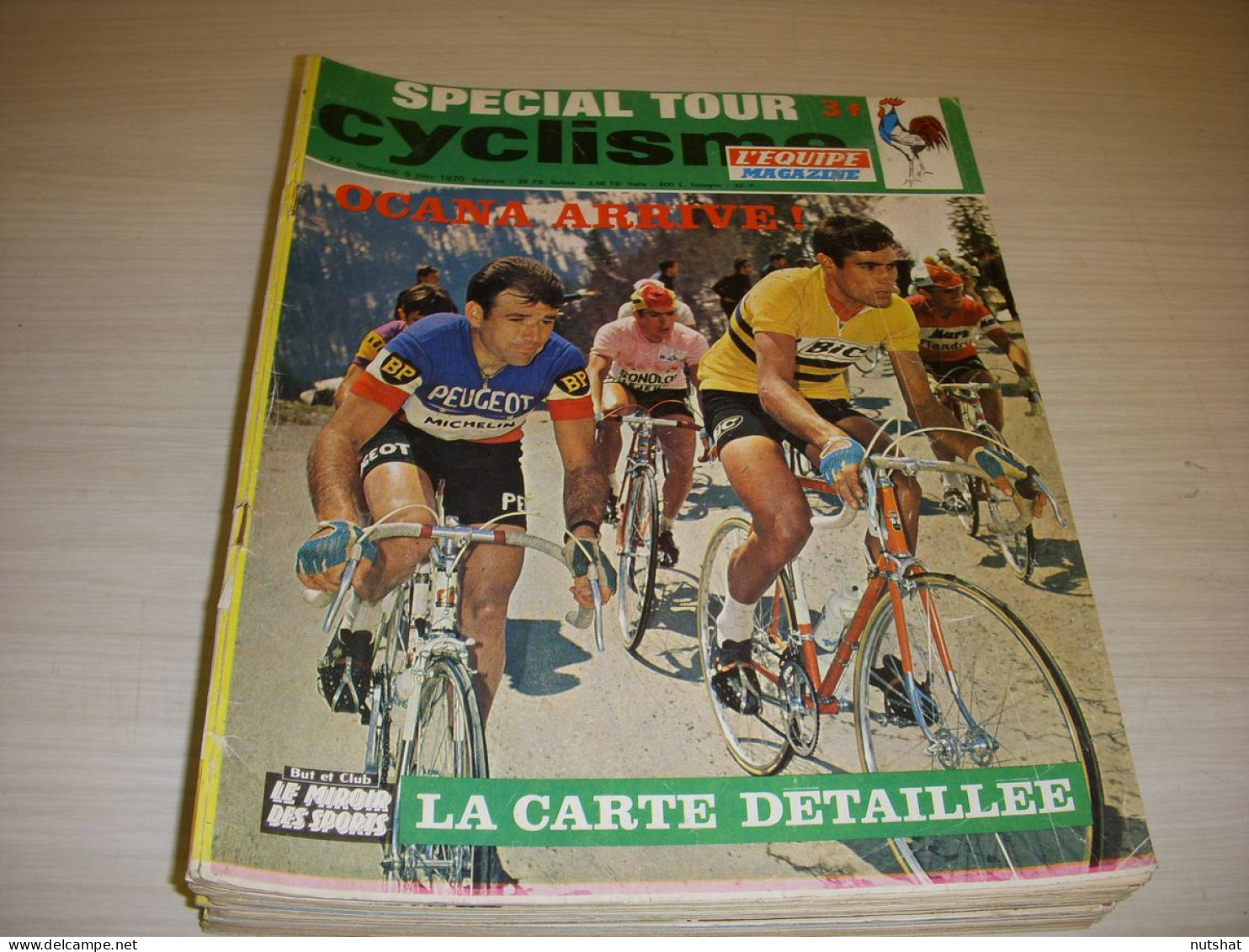CYCLISME MAG 022 06.1970 SPECIAL TOUR OCANA DELISLE POULIDOR SCHOTTE ZOETEMELK - Sport