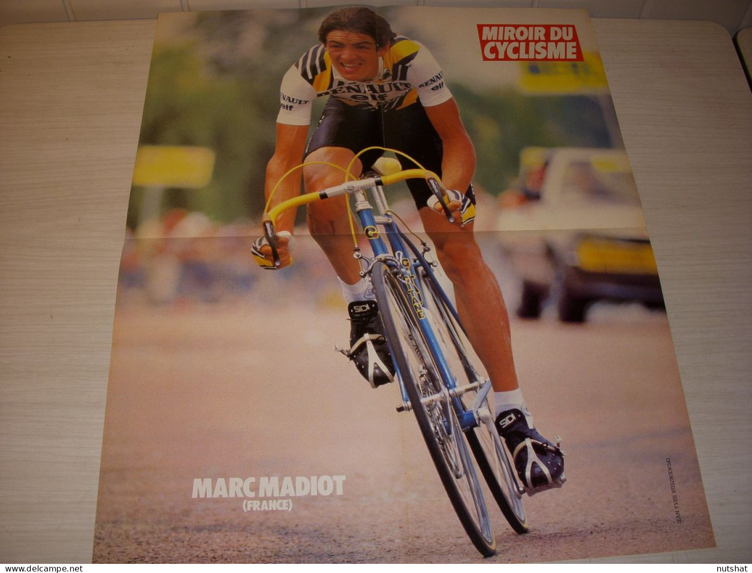 CYCLISME MC346 POSTER MADIOT ENCYCLOPEDIE De VAN HAVERBEKE A VAN KERKHOVE  - Sport