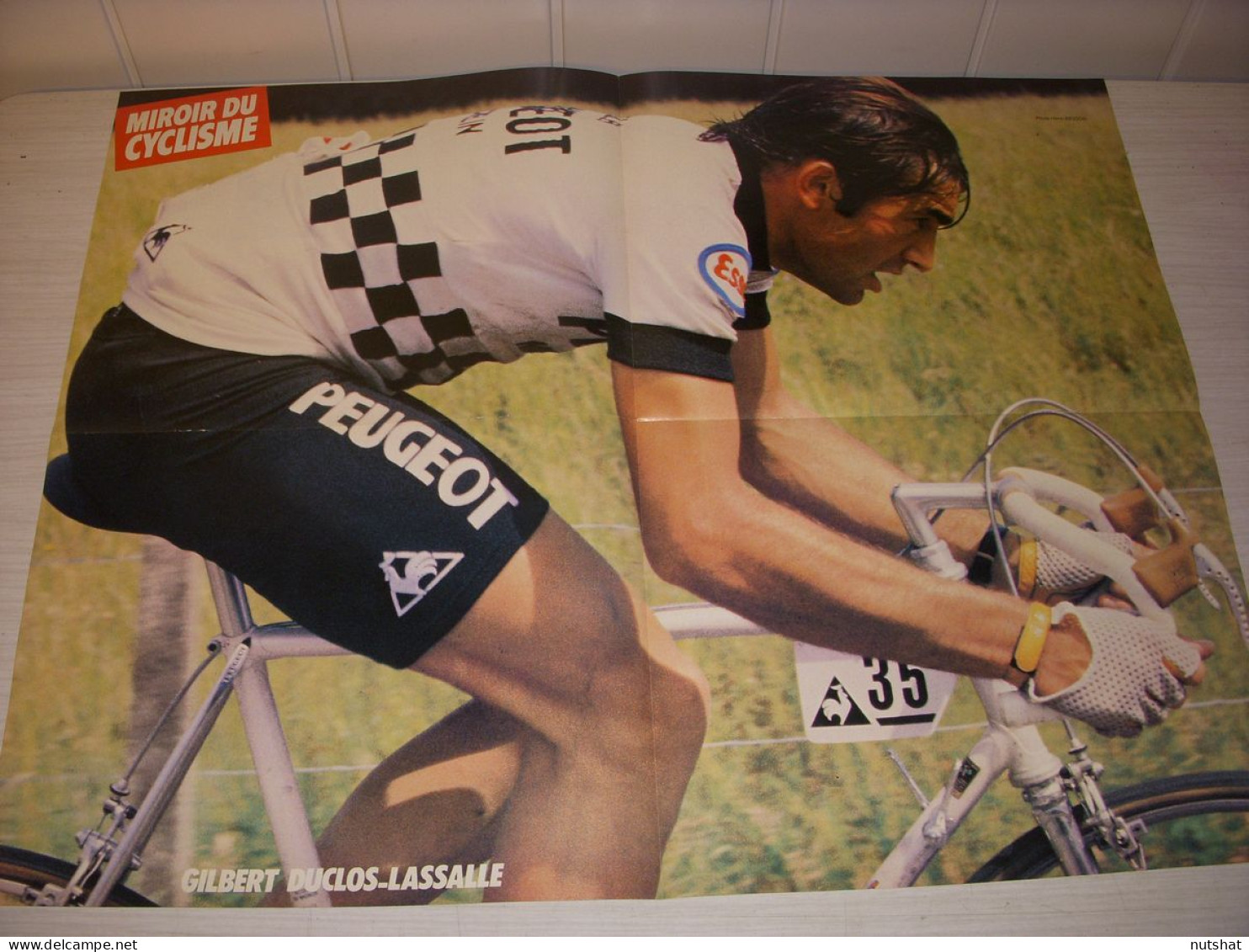 CYCLISME MC318 POSTER DUCLOS LASSALLE ENCYCLOPEDIE De SINISCLACHI A SOLER  - Sport