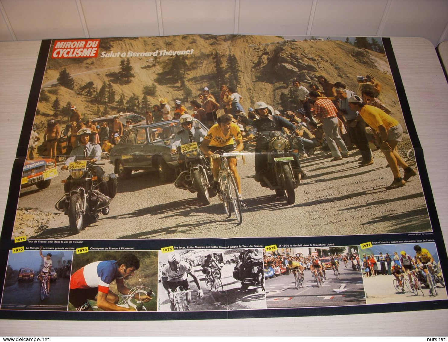 CYCLISME MC311 POSTER CARRIERE THEVENET ENCYCLOPEDIE De SAPEY A SCHANDORF  - Sport