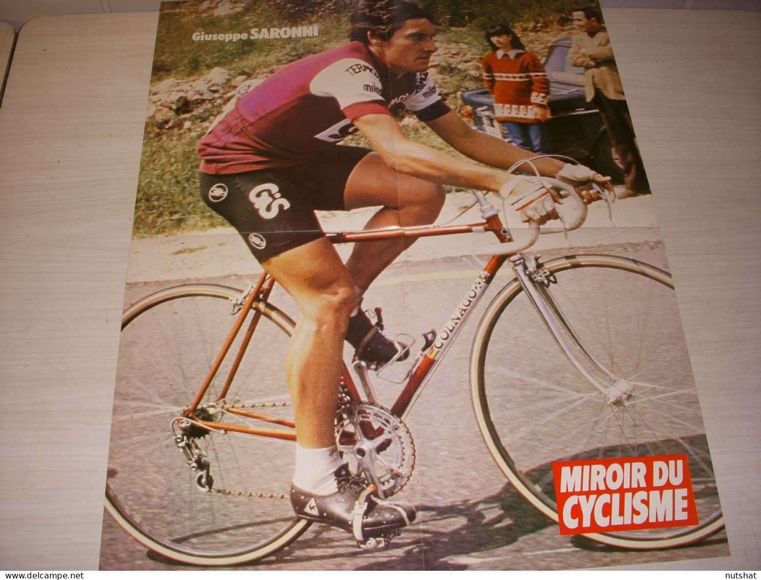 CYCLISME MC298 POSTER SARONNI En CYCLAMEN ENCYCLOPEDIE A A Z De ROCHAT A ROLLAND - Sport