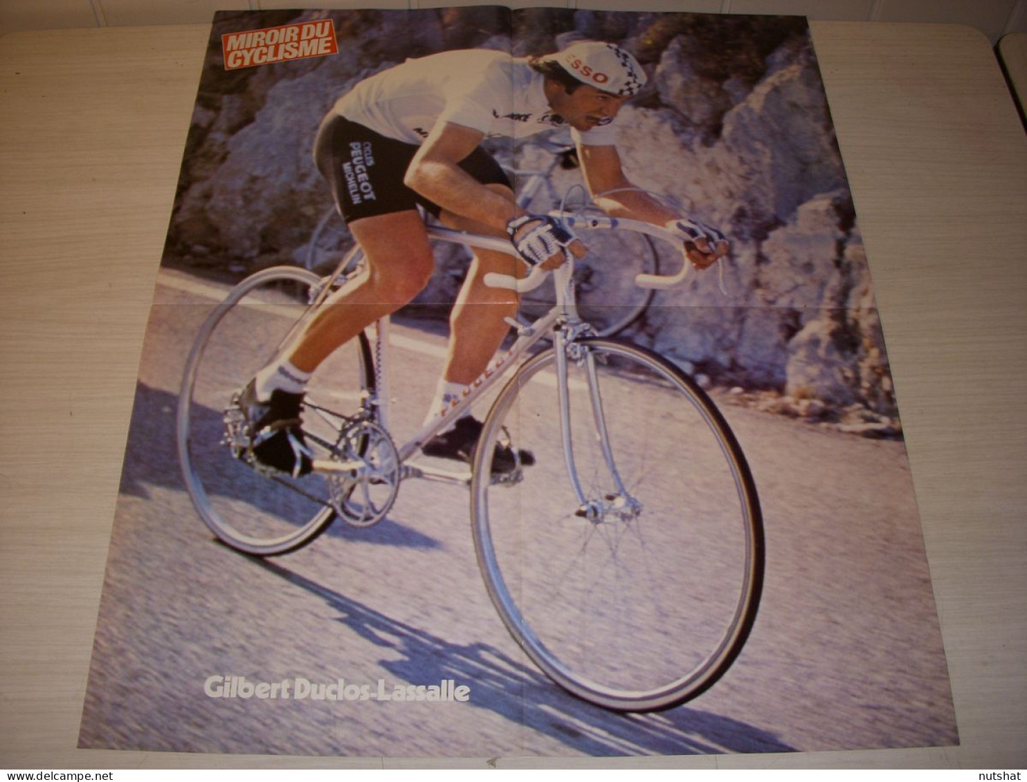 CYCLISME MC282 POSTER DUCLOS LASSALLE PARIS NIC ENCYCLOPEDIE QUILFEN-RAMOS  - Sport