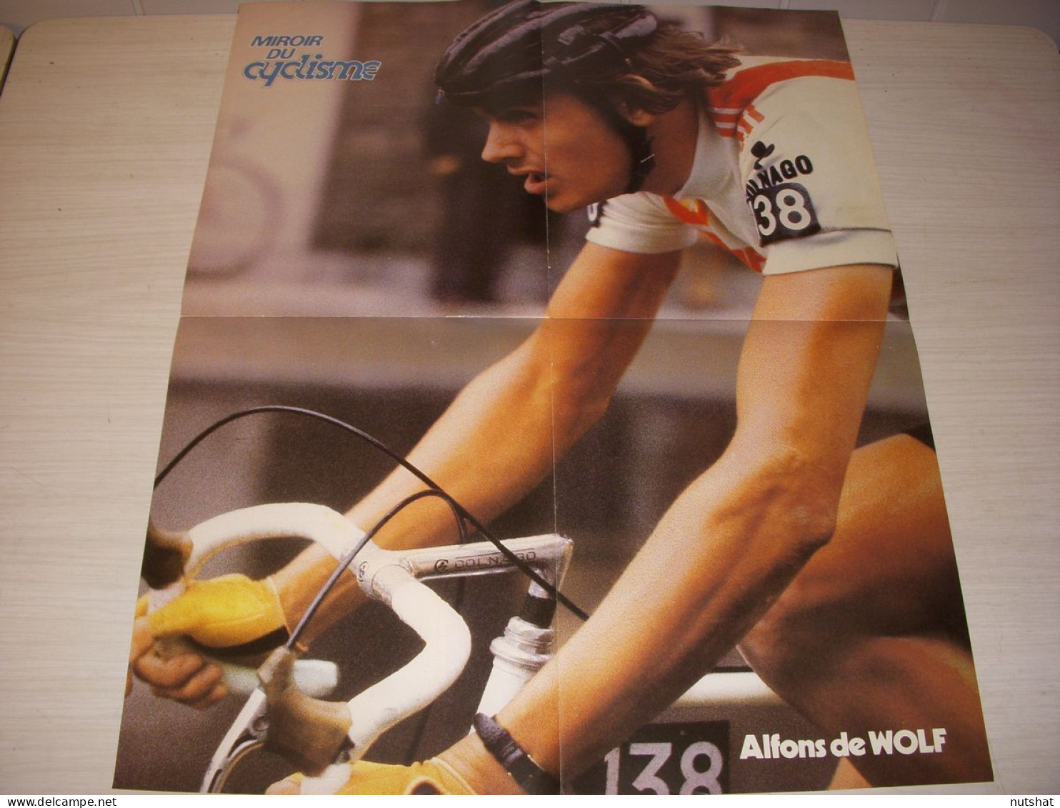 CYCLISME MC279 POSTER DE WOLF ENCYCLOPEDIE De PROFESSIONNELS A PUY De DOME  - Sport