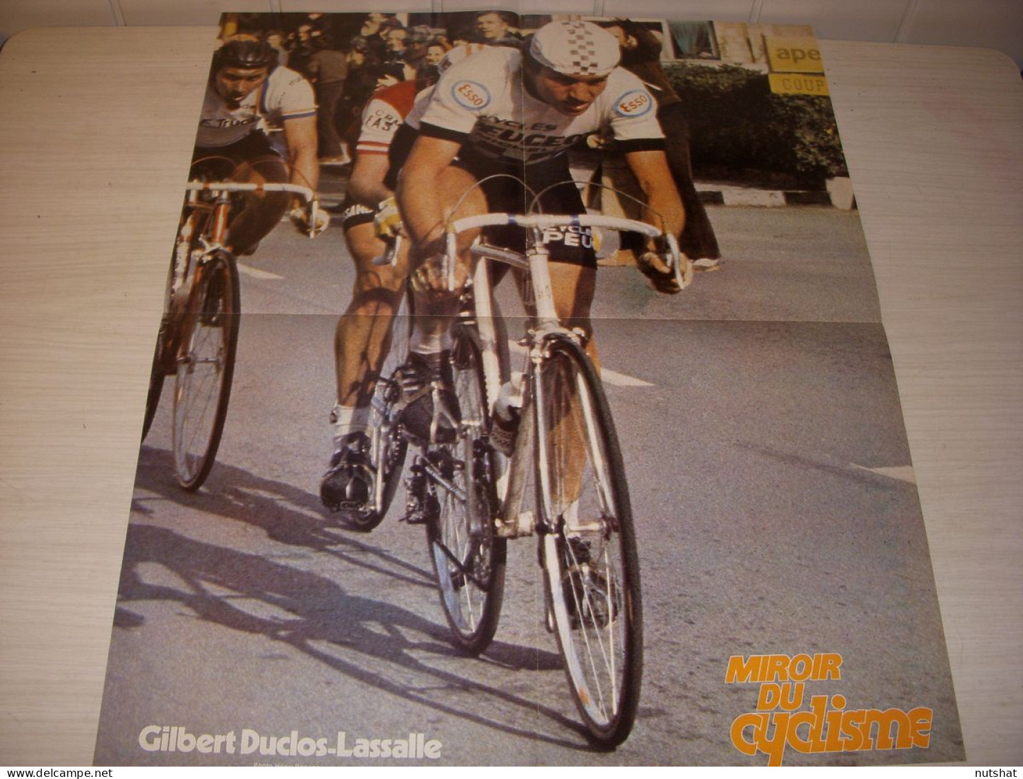 CYCLISME MC266 POSTER DUCLOS LASSALLE PEUGEOT ENCYCLOPEDIE PERSYN-PETRUCCI  - Sport