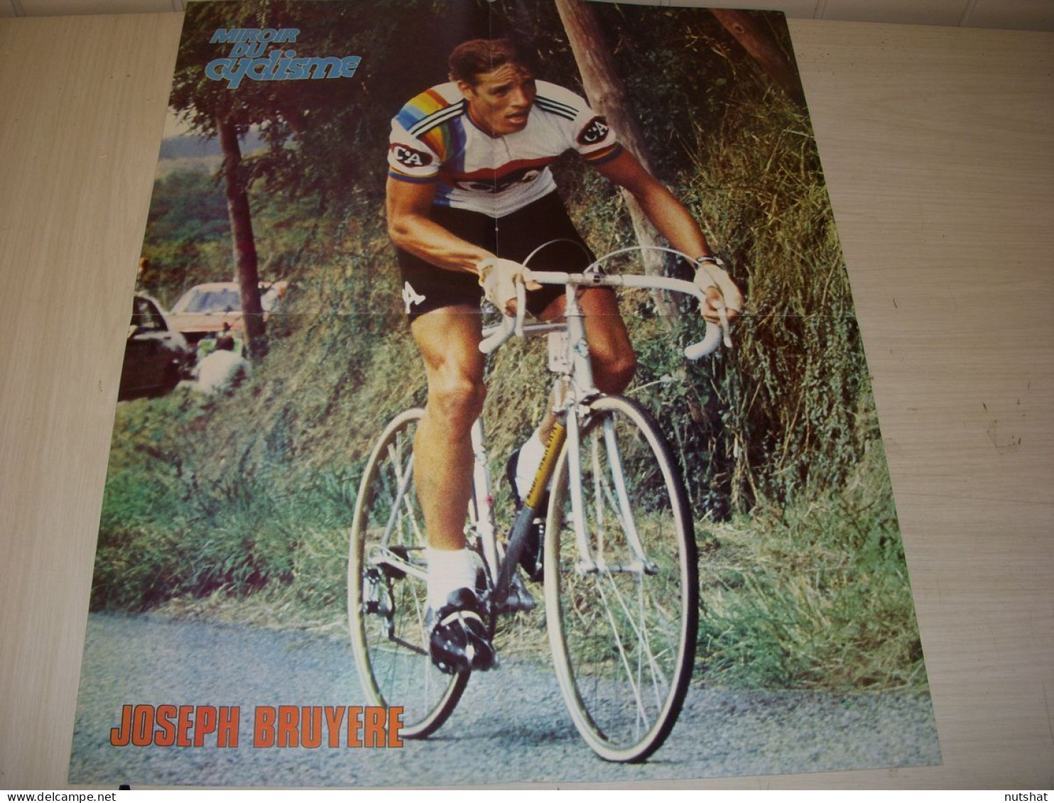 CYCLISME MC257 POSTER Joseph BRUYERE C & A ENCYCLOPEDIE De PARDOEN A PARIS  - Sport