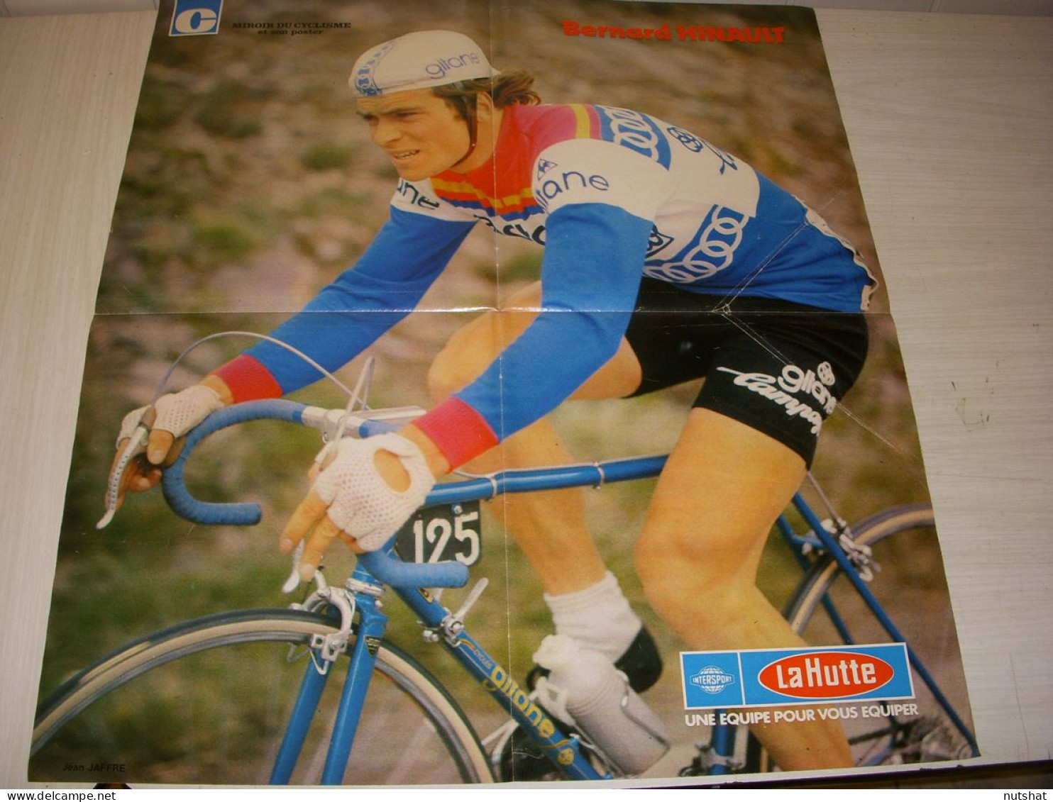 CYCLISME MC232 POSTER HINAULT GITANE CAMPAGNOLO ENCYCLOPEDIE A A Z MERKENS A MEY - Sport