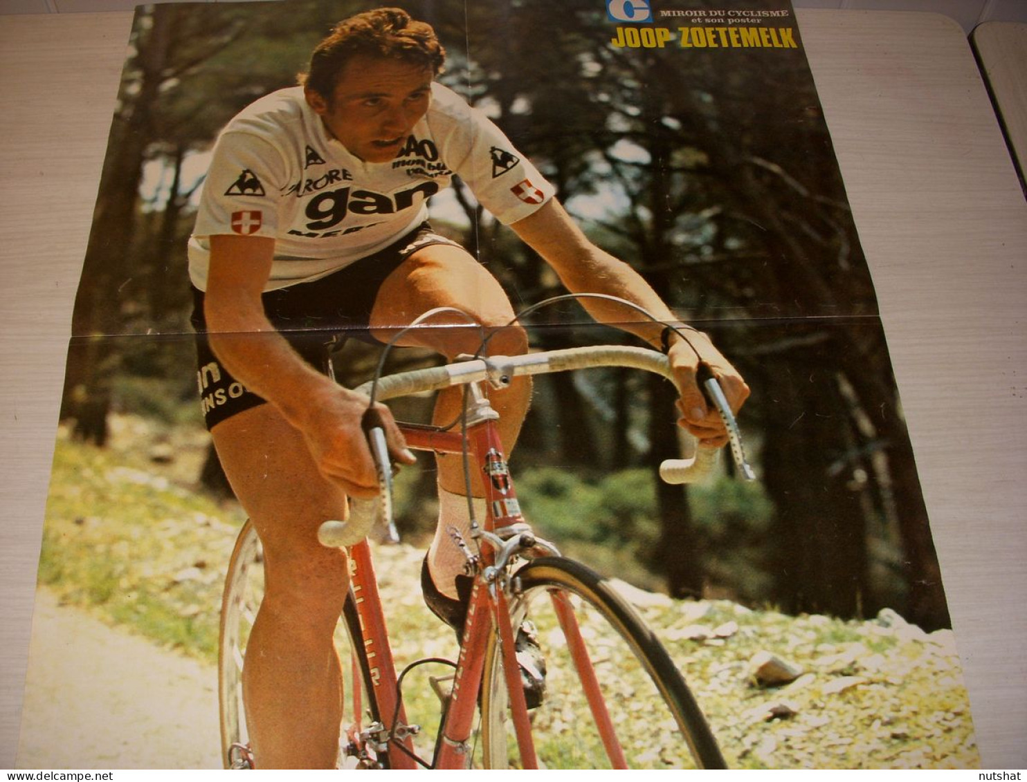 CYCLISME MC202 POSTER Joop ZOETEMELK ENCYCLOPEDIE A A Z HUMMENBERGER A ISBERGUES  - Sport