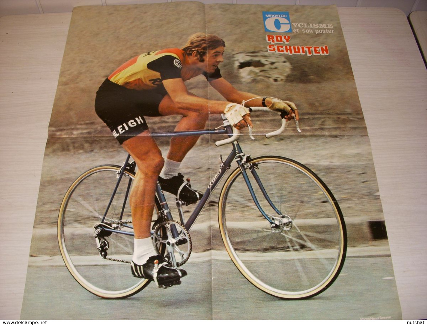 CYCLISME MC197 POSTER SCHUITEN TI RALEIGH ENCYCLOPEDIE A A Z GUERRA A HAELTERMAN - Sport