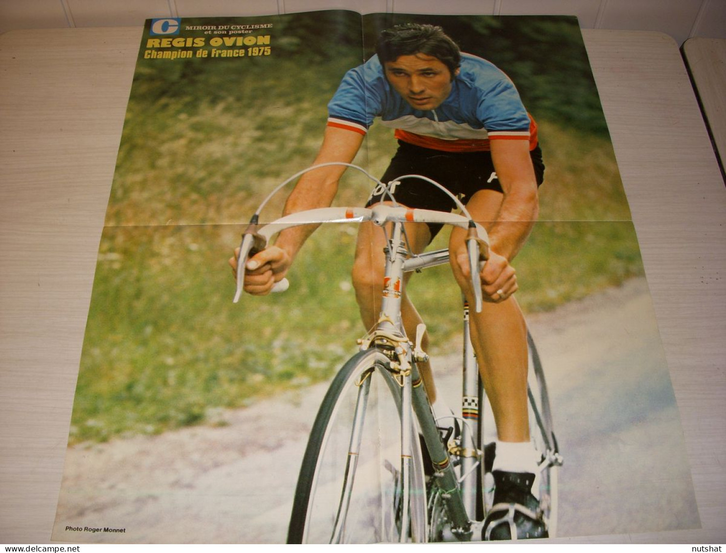 CYCLISME MC204 POSTER OVION CHAMPION FRANCE ENCYCLOPEDIE A A Z ITALIE A JANSSENS  - Sport