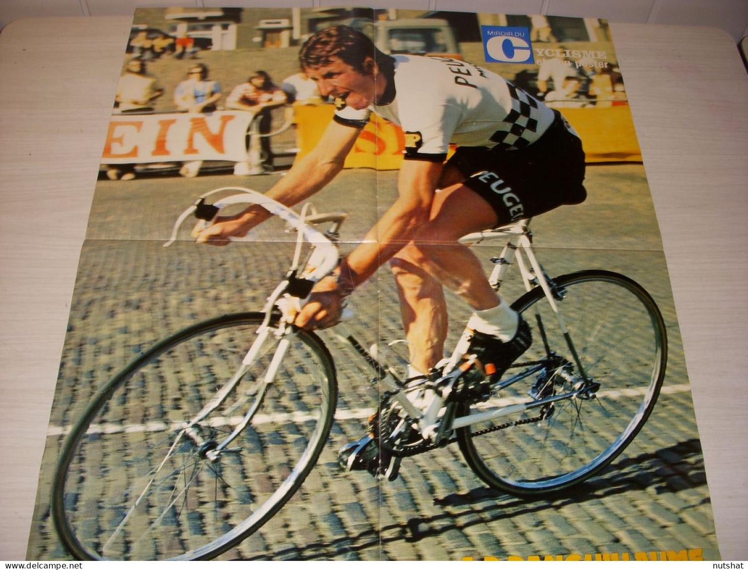 CYCLISME MC179 POSTER DANGUILLAUME PEUGEOT BP ENCYCLOPEDIE A A Z De ECUSSONS - Sport