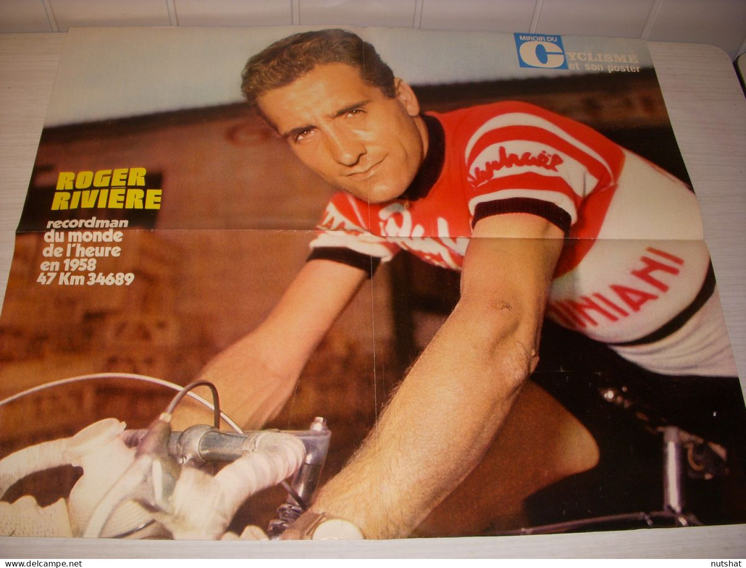 CYCLISME MC162 POSTER RIVIERE ST RAPHAEL ENCYCLOPEDIE De CAMUSSO A CATIEAU  - Sport