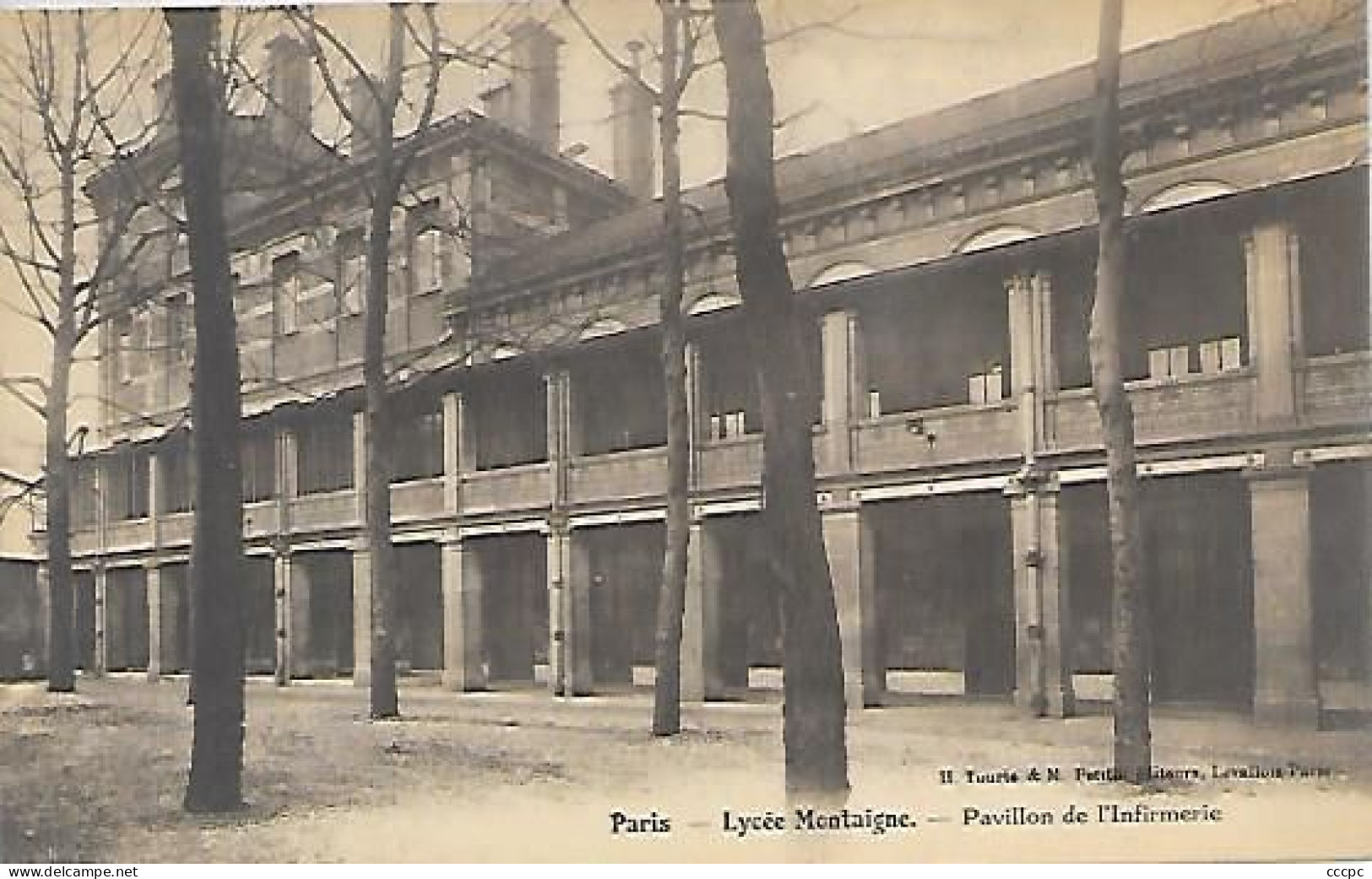 CPA Paris Lycée Montaigne - Pavillon De L'Infirmerie - Arrondissement: 07