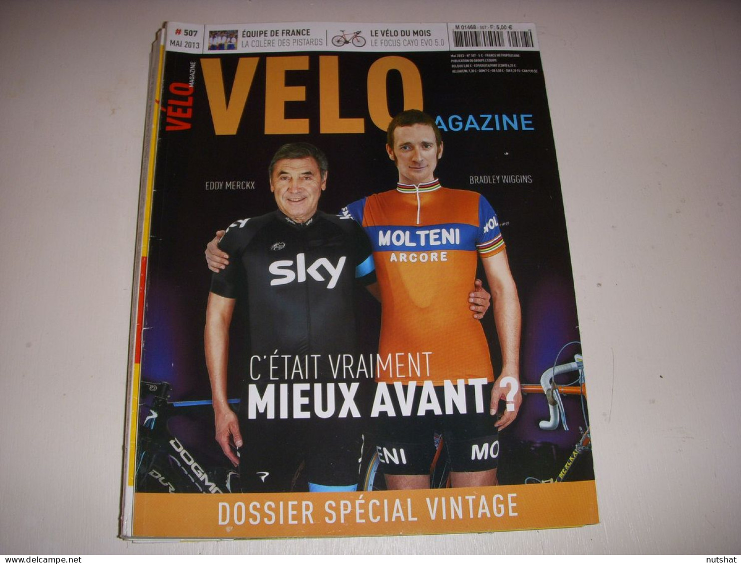 VELO MAG 507 05.2013 MERCKX WIGGINS Le CYCLISME HIER Et AUJOURD'HUI - Sport