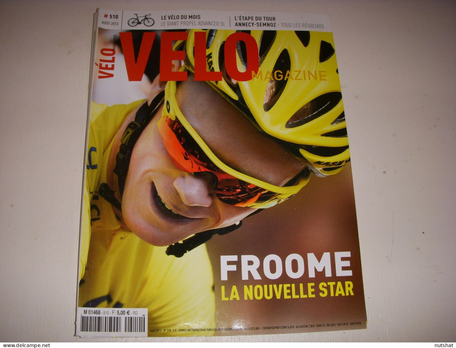 VELO MAG 510 08.2013 MIROIR Du TOUR 1er FROOME ETAPES Et RESULTATS QUINTANA - Sport