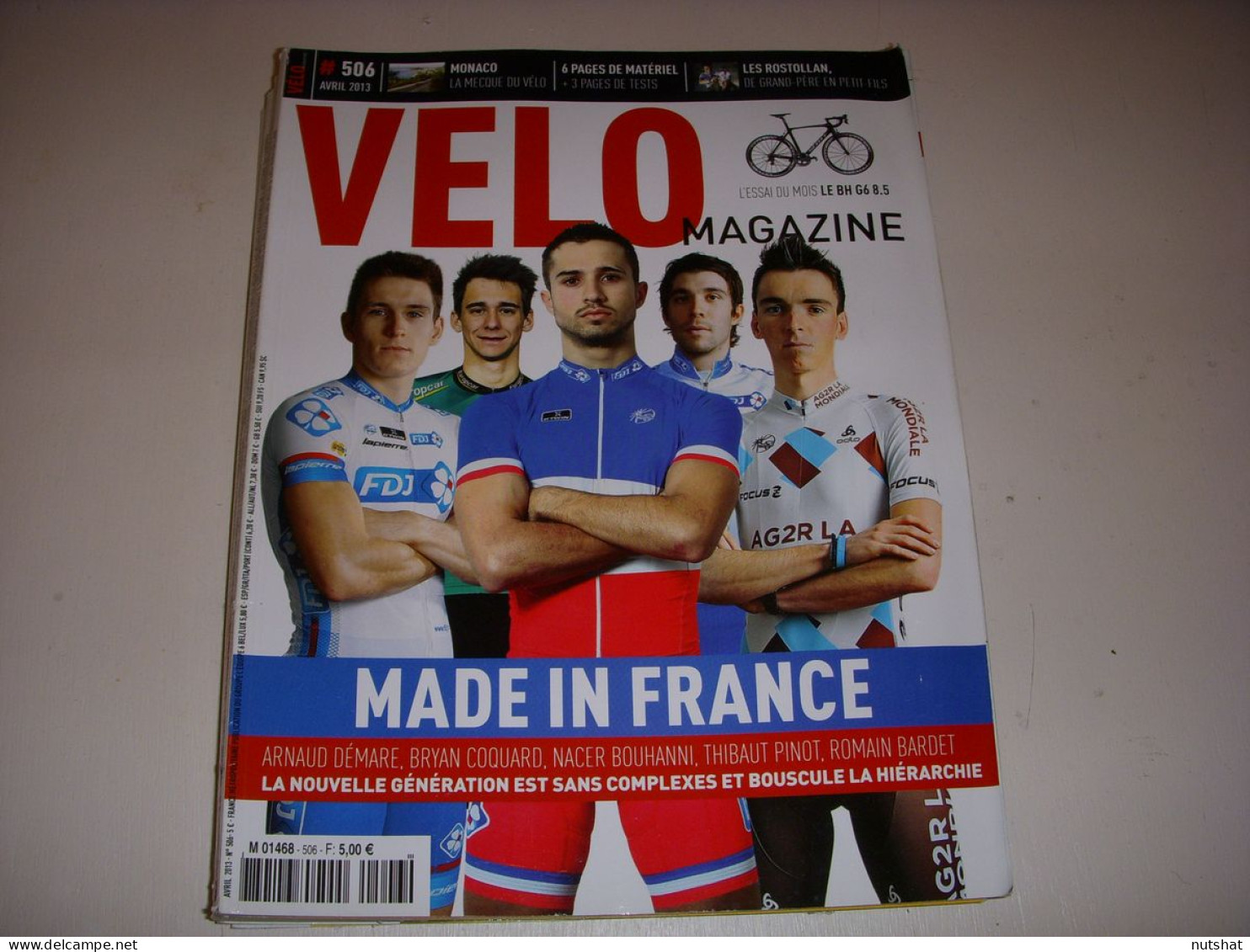 VELO MAG 506 04.2013 Les FRANCAIS DEMARE COQUARD BOUHANNI PINOT BARDET - Sport