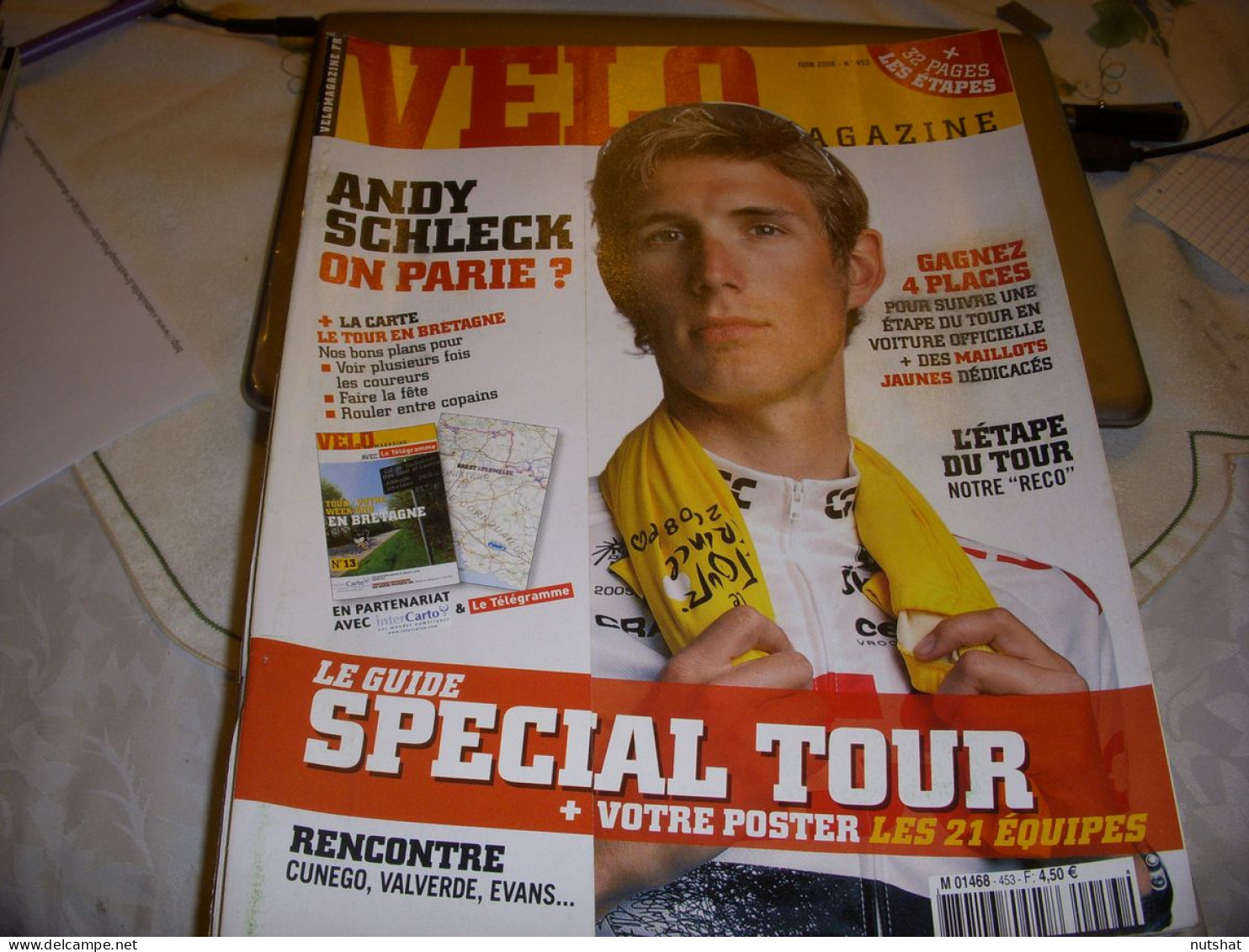 VELO MAG 453 06.2008 AVT TOUR FRANCE ETAPES PARCOURS HORAIRES PROFILS A SCHLECK - Sport