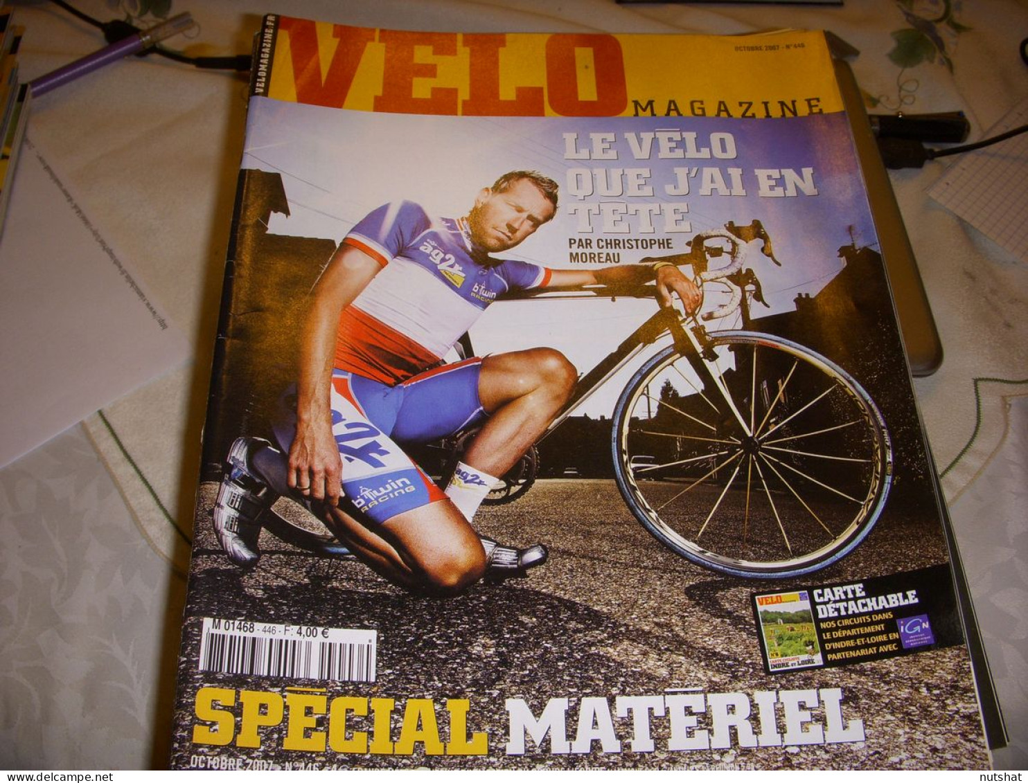 VELO MAG 446 10.2007 Ch MOREAU CALZATI SPECIAL MATERIEL MAILLOTS MARCARINI - Sport