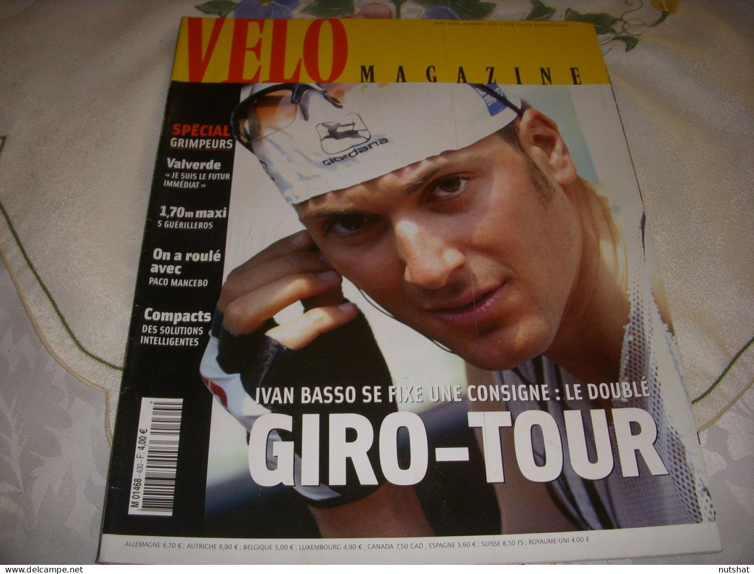 VELO MAG 430 05.2006 BASSO Double GIRO TOUR VALVERDE MANCEBO SPECIAL GRIMPEURS - Sport