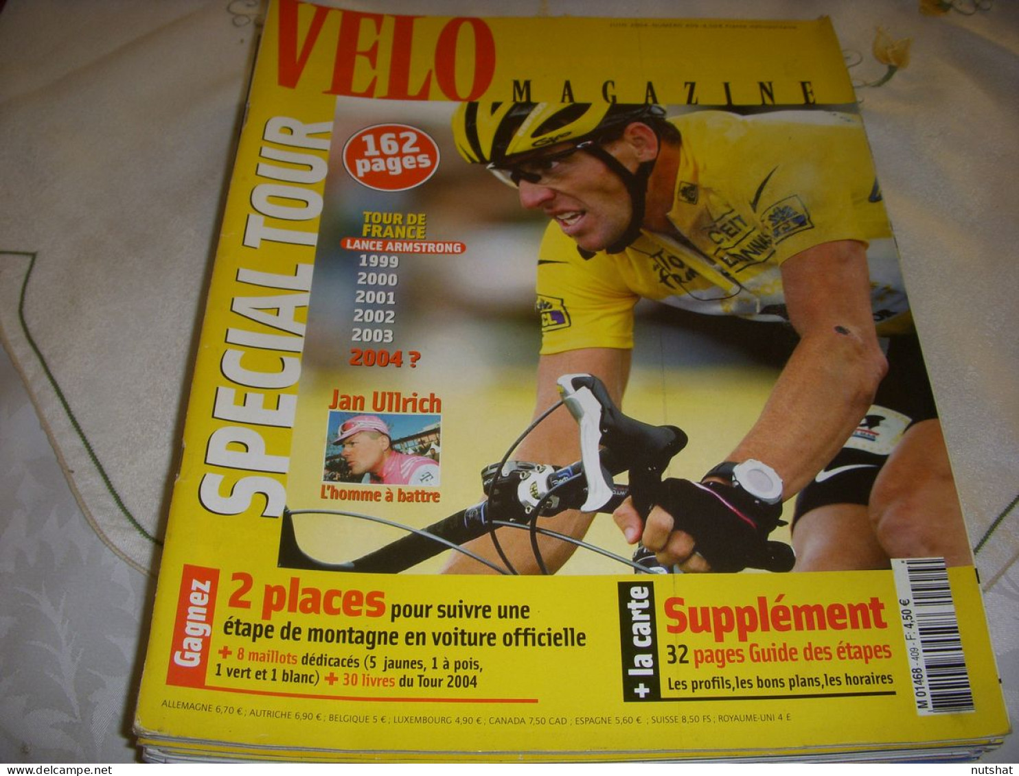 VELO MAG 409 06.2004 AVT TdF ETAPES PARCOURS HORAIRES PROFILS ALPE D'HUEZ - Sport