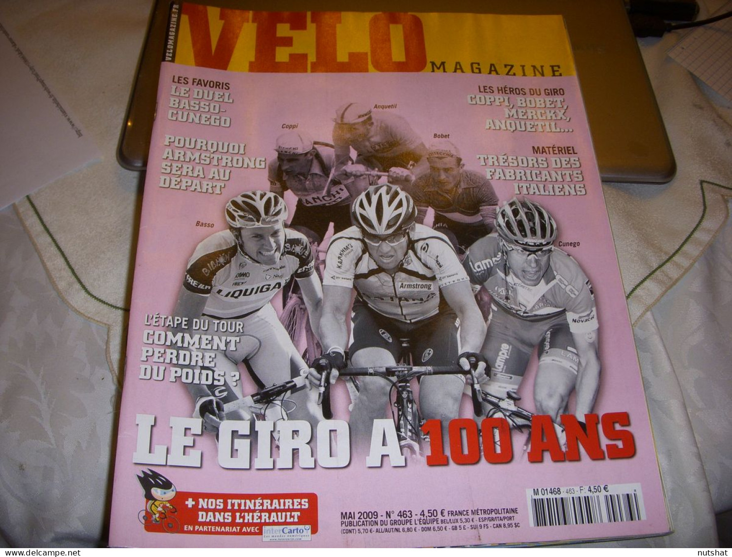 VELO MAG 463 05.2009 SPECIAL GIRO A 100 ANS COPPI MERCKX ANQUETIL Les CLASSIQUES - Sport