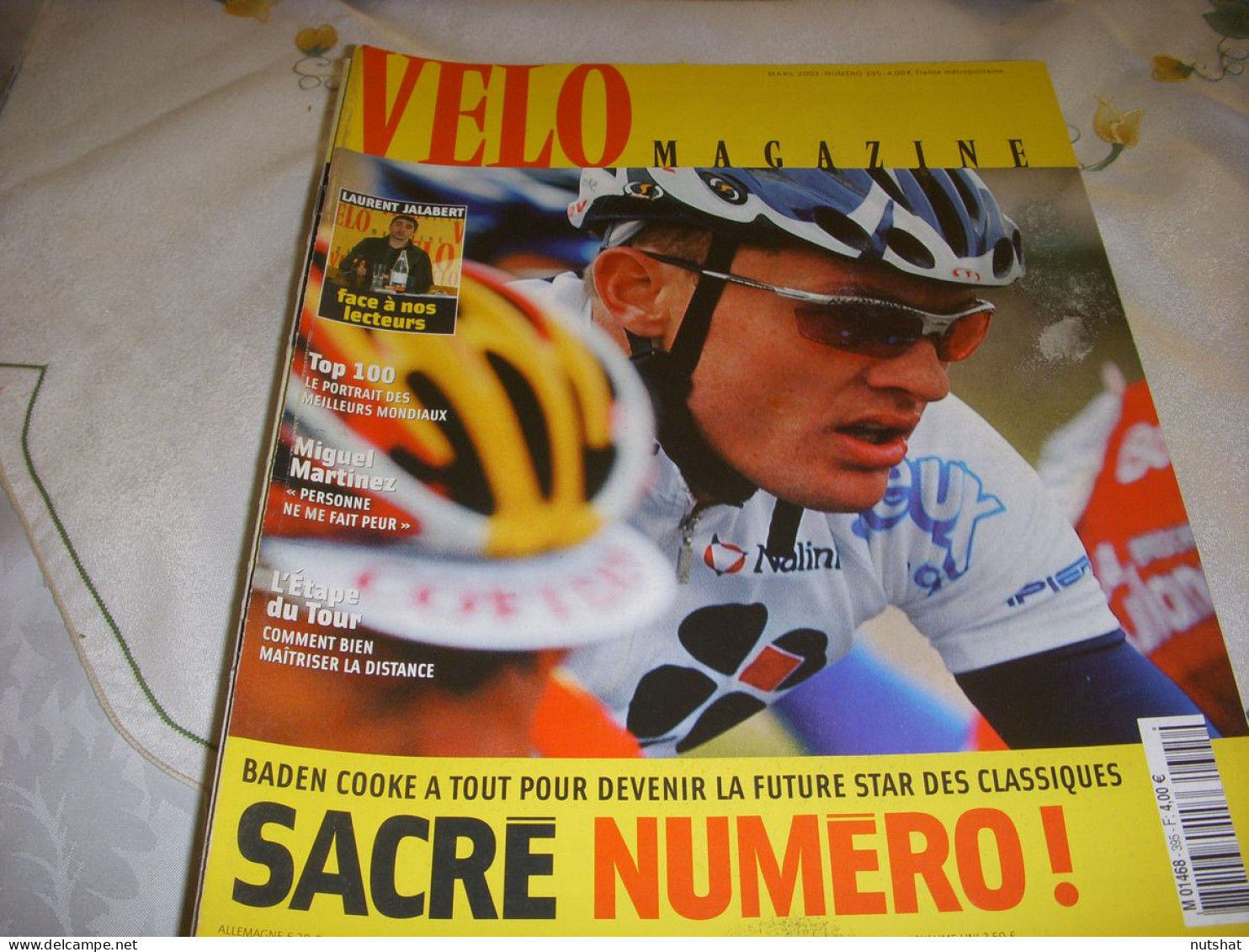 VELO MAG 395 03.2003 COOKE Miguel MARTINEZ JALABERT TOP 100 MEILLEURS COUREURS - Sport