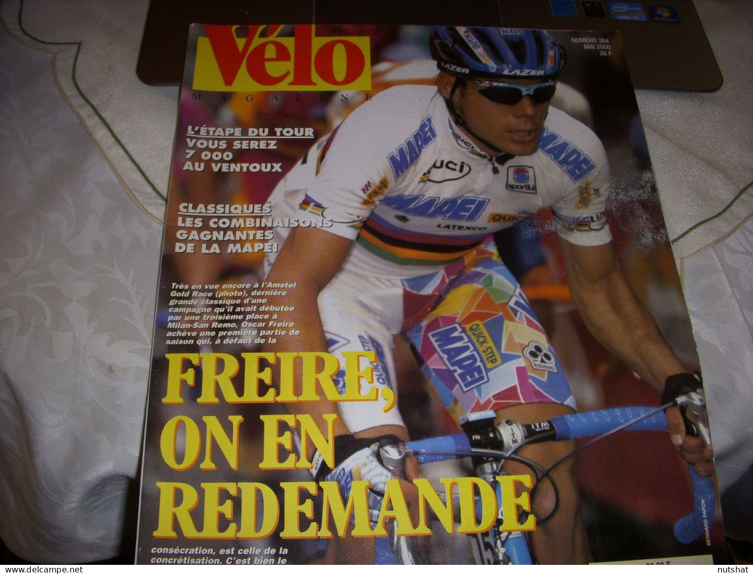 VELO MAG 364 05.2000 Les CLASSIQUES FREIRE PARIS ROUBAIX MUSEEUW TCHMIL BETTINI - Deportes