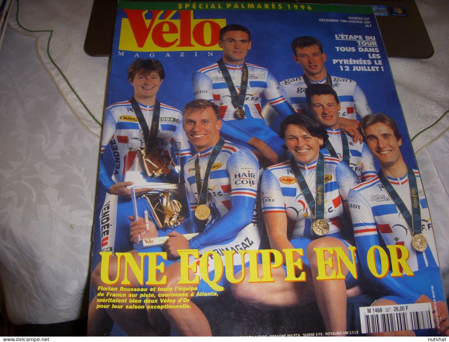 VELO MAG 327 12.1996 VELO D'OR PISTE ROUSSEAU BALLANGER MUSEEUW BILAN 1996 - Sport