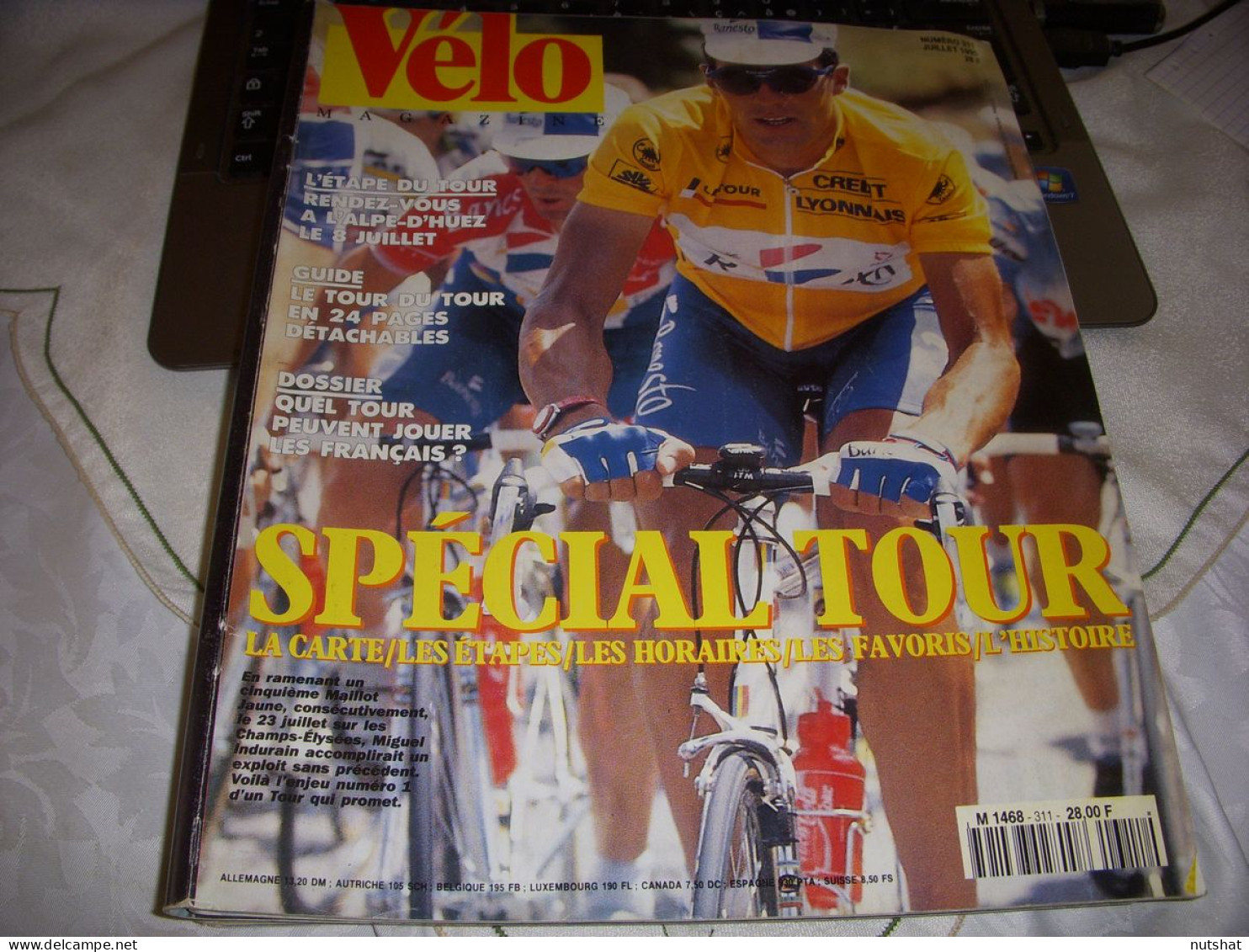 VELO MAG 311 07.1995 AVT TOUR De FRANCE ETAPES PARCOURS HORAIRES PROFILS BERZIN - Sport