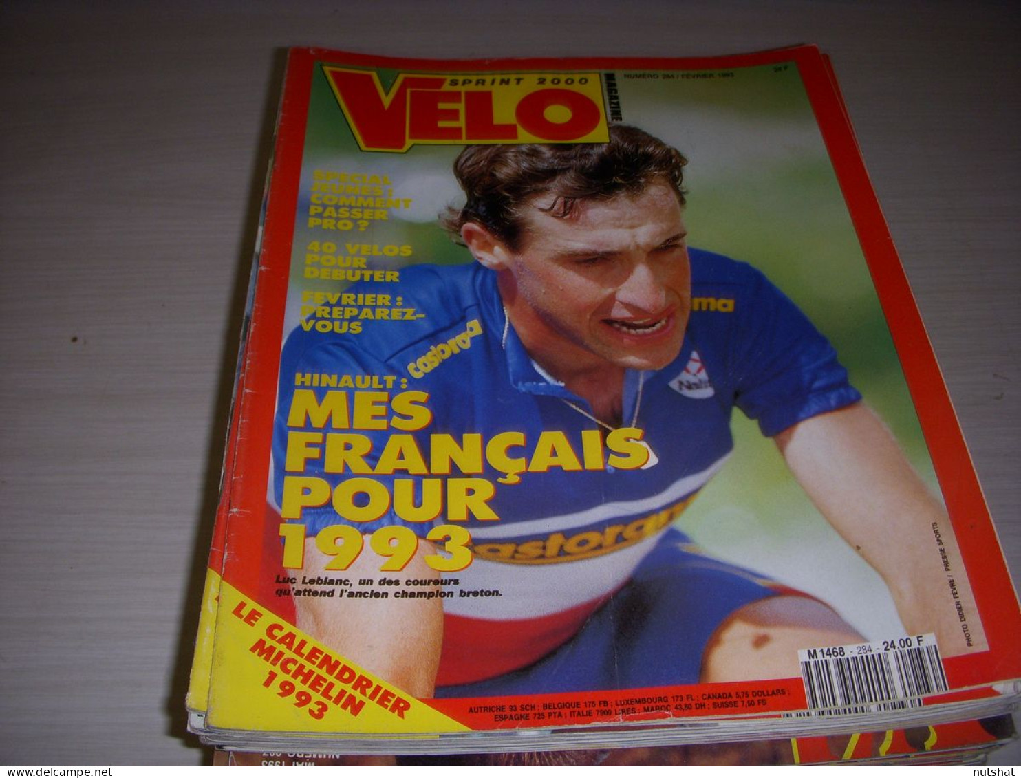 VELO MAG 284 02.1993 LEBLANC LE CALENDRIER CHPT FRANCE CYCLO CROSS ARNOULD - Sport